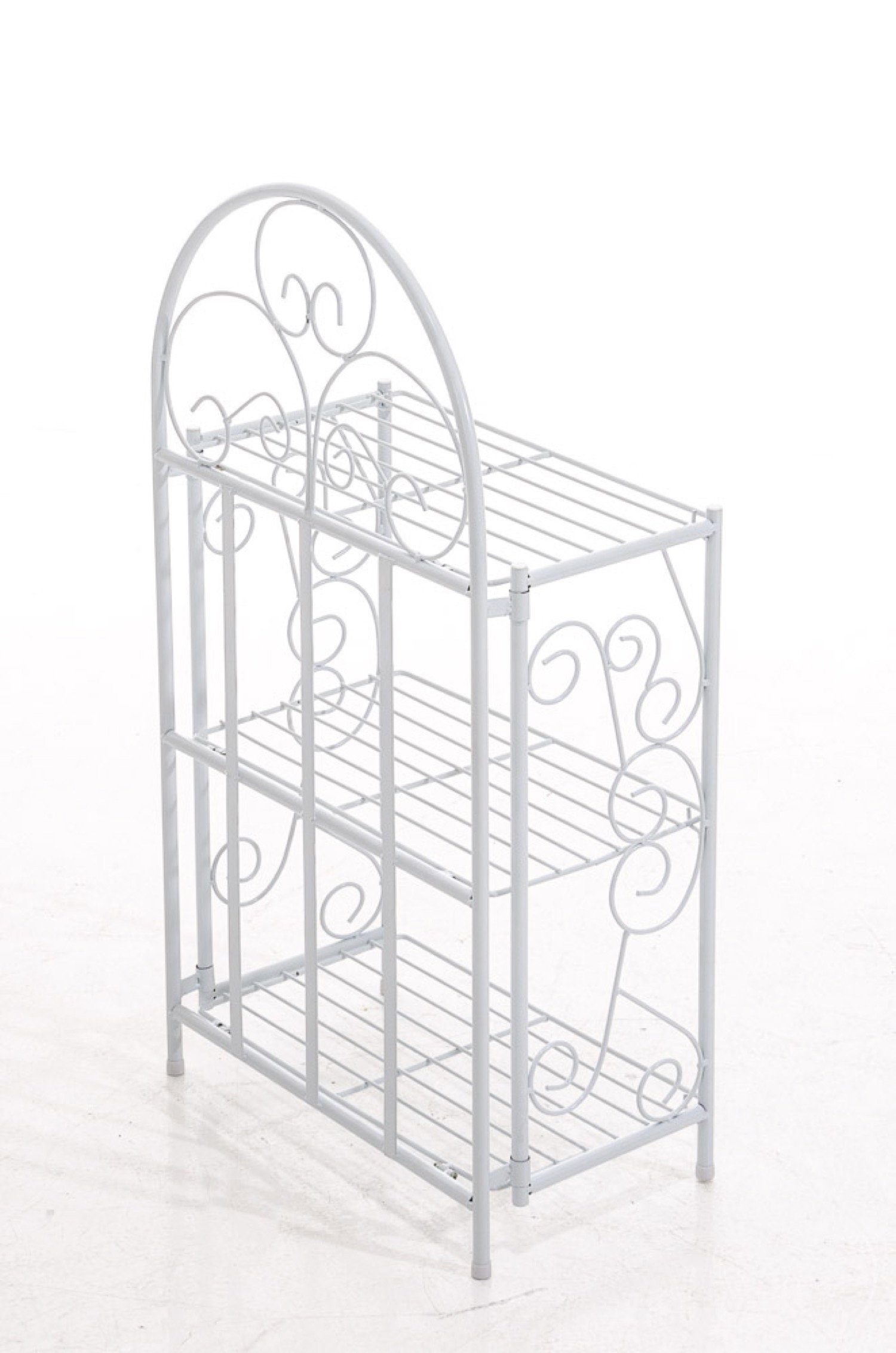 TPFGarden Standregal Rosi - Blumenständer - 3-stöckiges Pflanzenregal, Eckregal - Blumenregal - Pflanzengestell, Pflanzenständer mit den Maßen (HxB xT): 81,5 x 45,5 x 24 cm