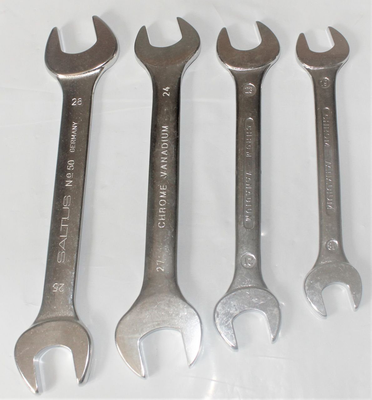 Saltus Maulschlüssel SALTUS Doppelmaulschlüssel Satz Set CV 4-tlg Schlüsselsatz Mauls…