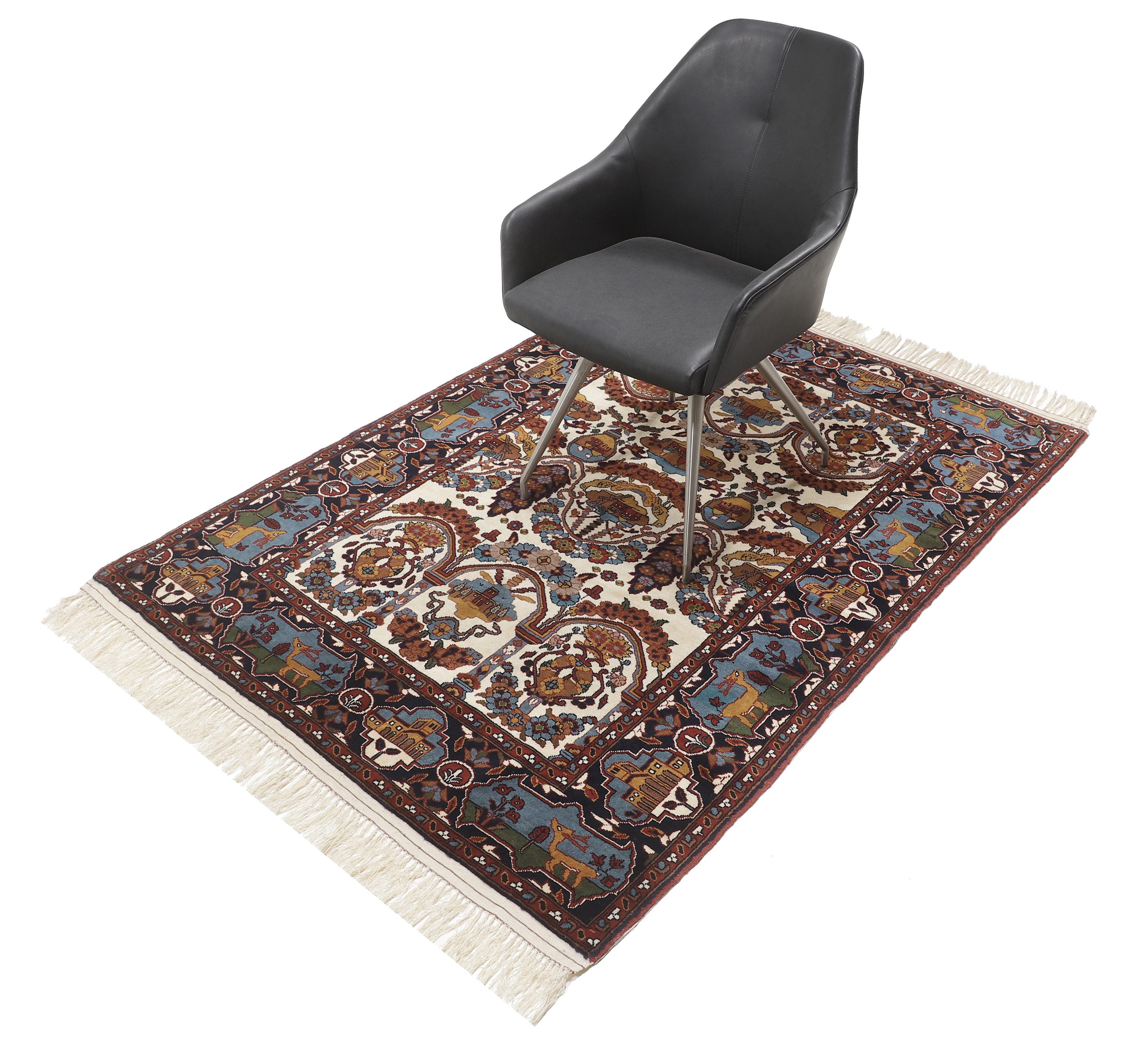 Carpet Avenue Teppich Ghuchan 172x120, Rechteck, Höhe: 8 mm