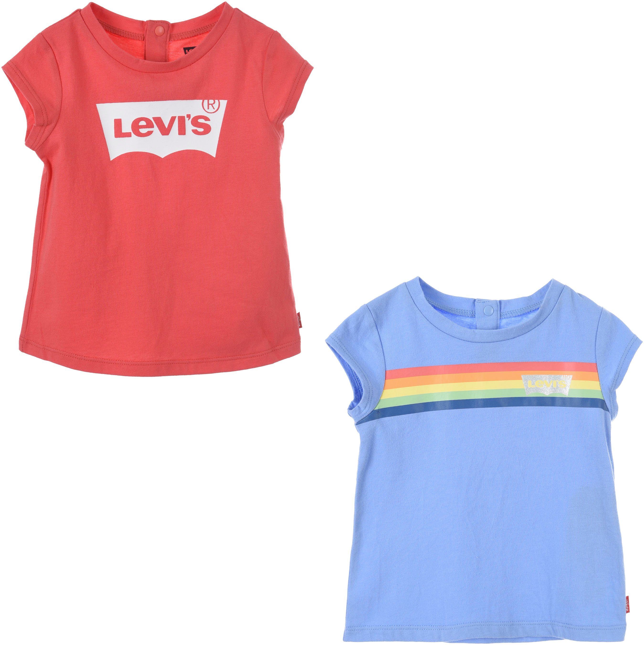 Levi's® BABYS LVG 2PK ICONIC TEE SET T-Shirt for (Set, Kids 2-tlg)