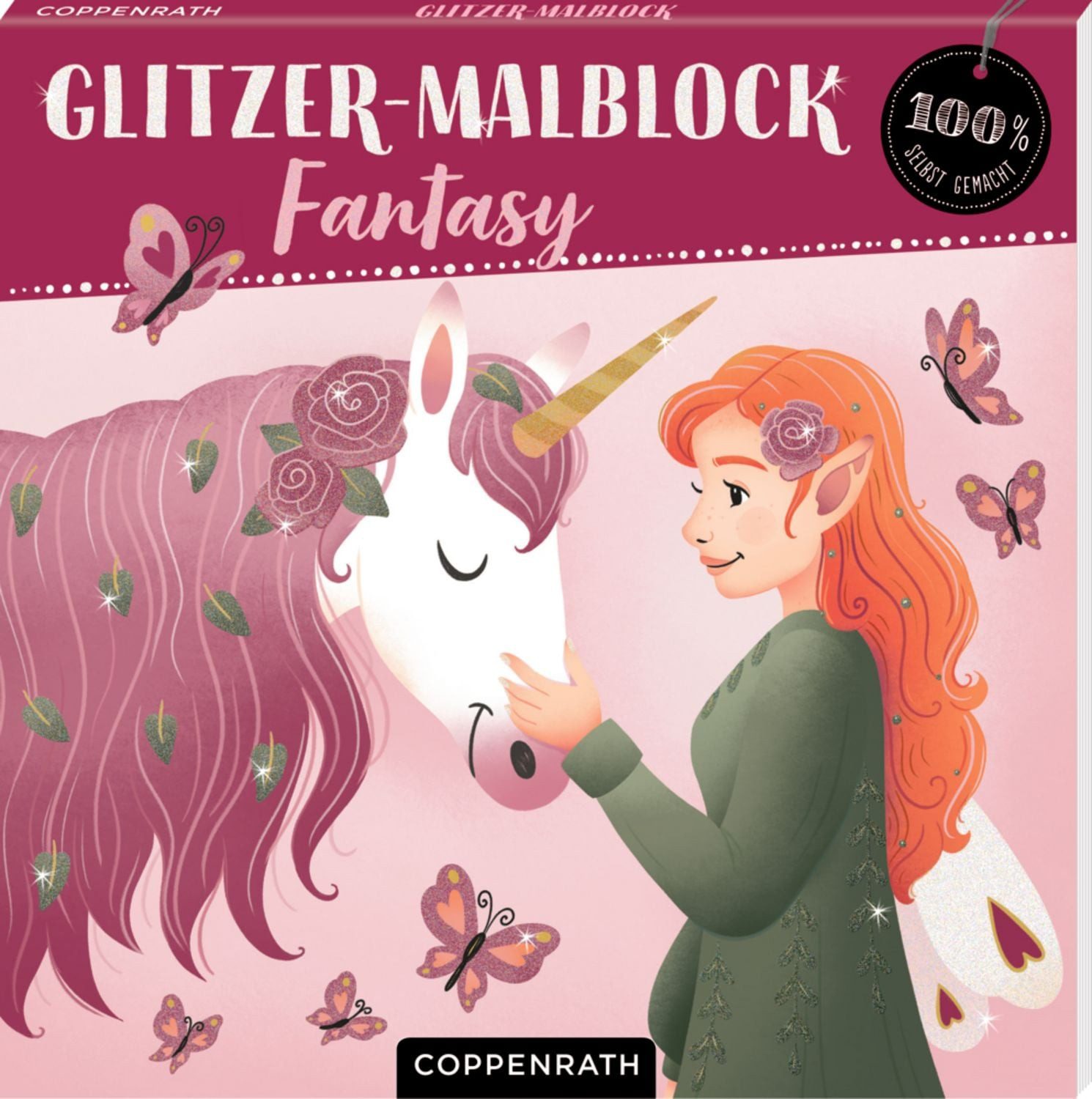 Glitzer-Malblock: Fantasy (100% selbst gemacht) / Susanna Hatkemper