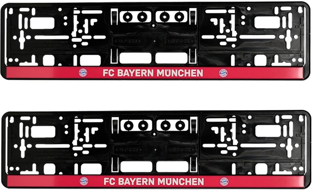 FC Bayern München Держатель номерного знака Kennzeichenverstärker 2er-Set