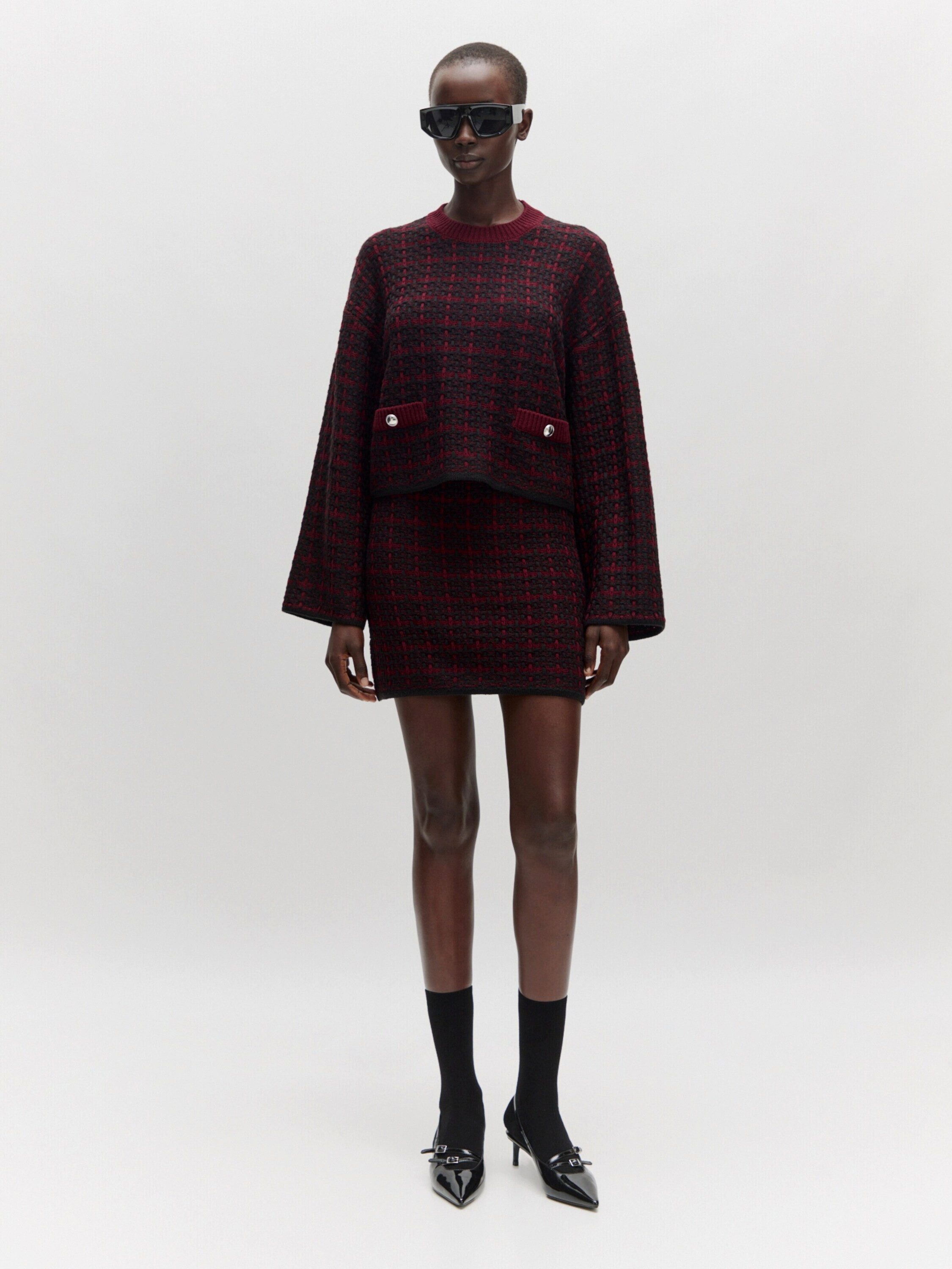 EDITED Minirock Debora (1-tlg) Plain/ohne Details