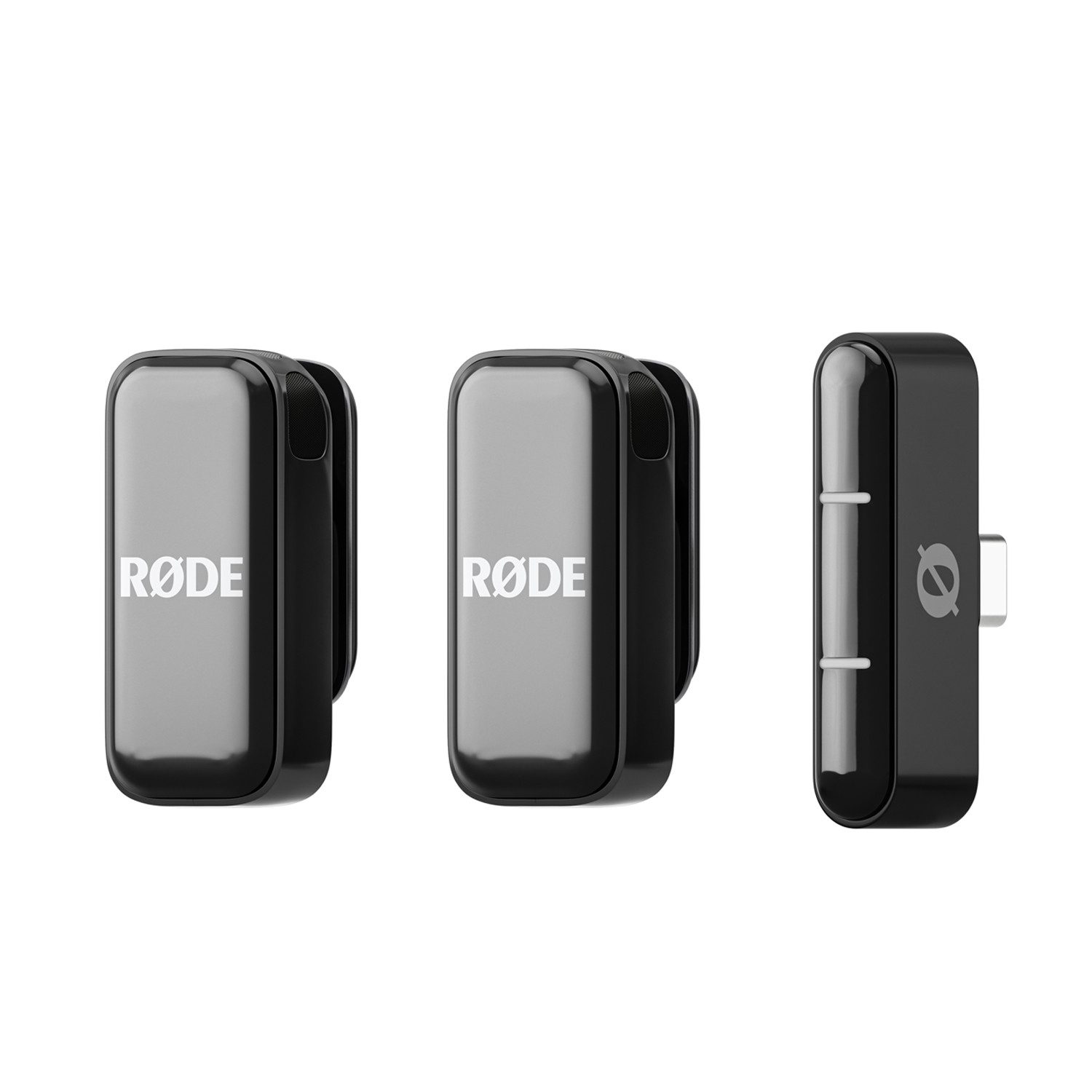RØDE Rode Wireless Micro Drahtloses Mikrofon-System USB-C Digitales Aufnahmegerät (Drahtlos-Mikrofonsystem für Smartphones mit USB-Typ-C)