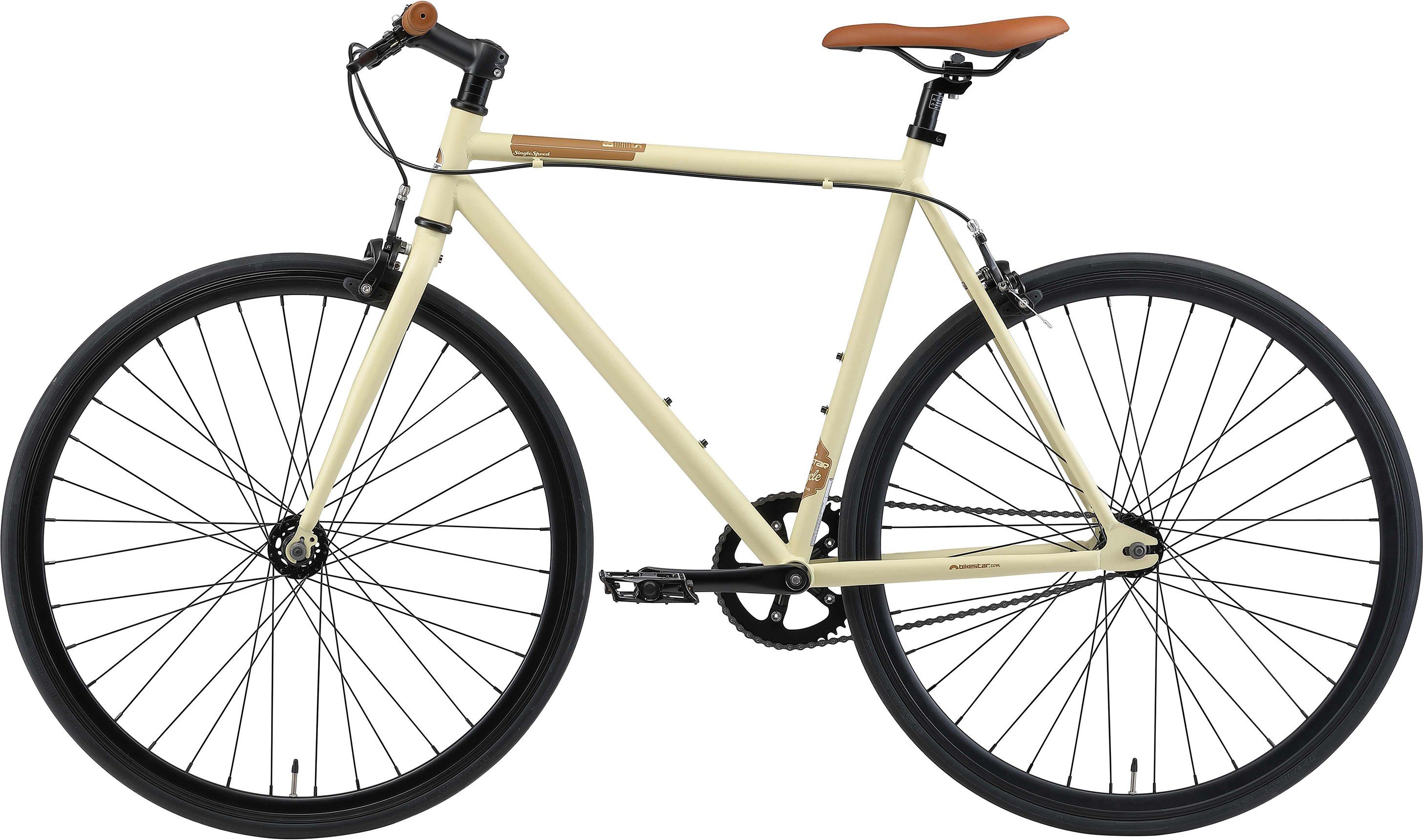 Bikestar Singlespeed, 1-speed Shimano, for women and men