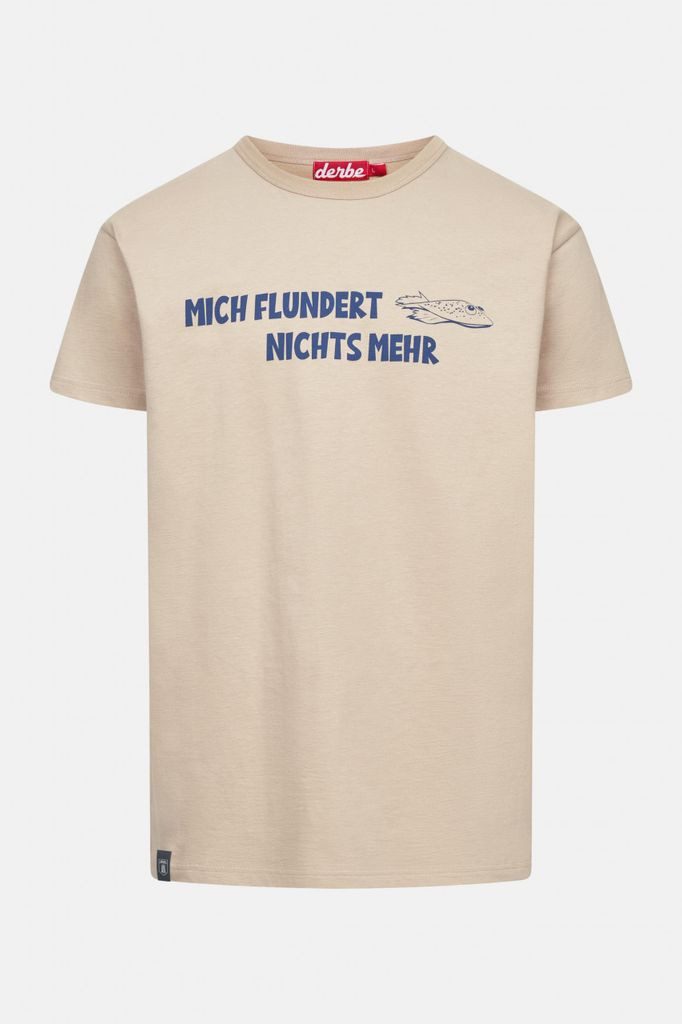 Derbe Print-Shirt Flunder Herren T-Shirt (1-tlg) günstig online kaufen