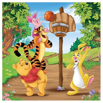 Disney Winnie Puuh Puzzle Kinder Puzzle Box Pooh 3 x 49 Teile Winnie Puuh Ravensburger, 49 Puzzleteile