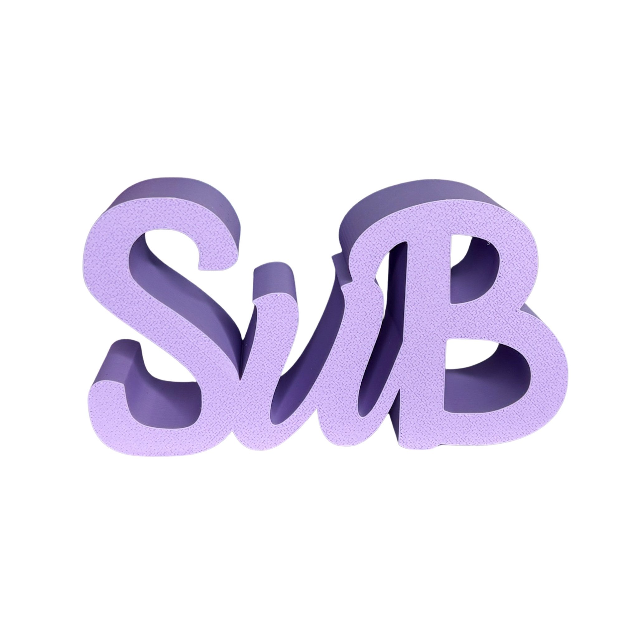 Der Krämer Deko-Schriftzug "SuB" Buch-Aufsteller Bücherregal Dekoration