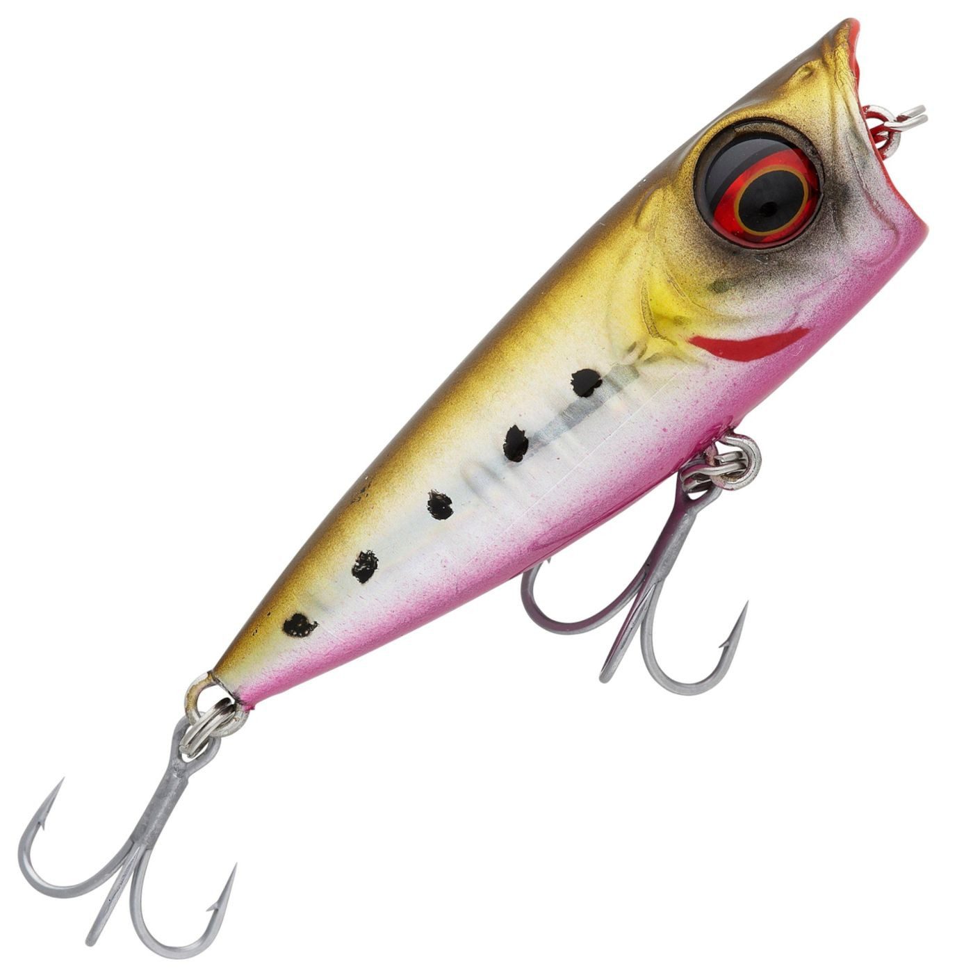 Kunstköder Savage Gear Micro Popper 5.5cm 5.4g F - Oberflächenköder