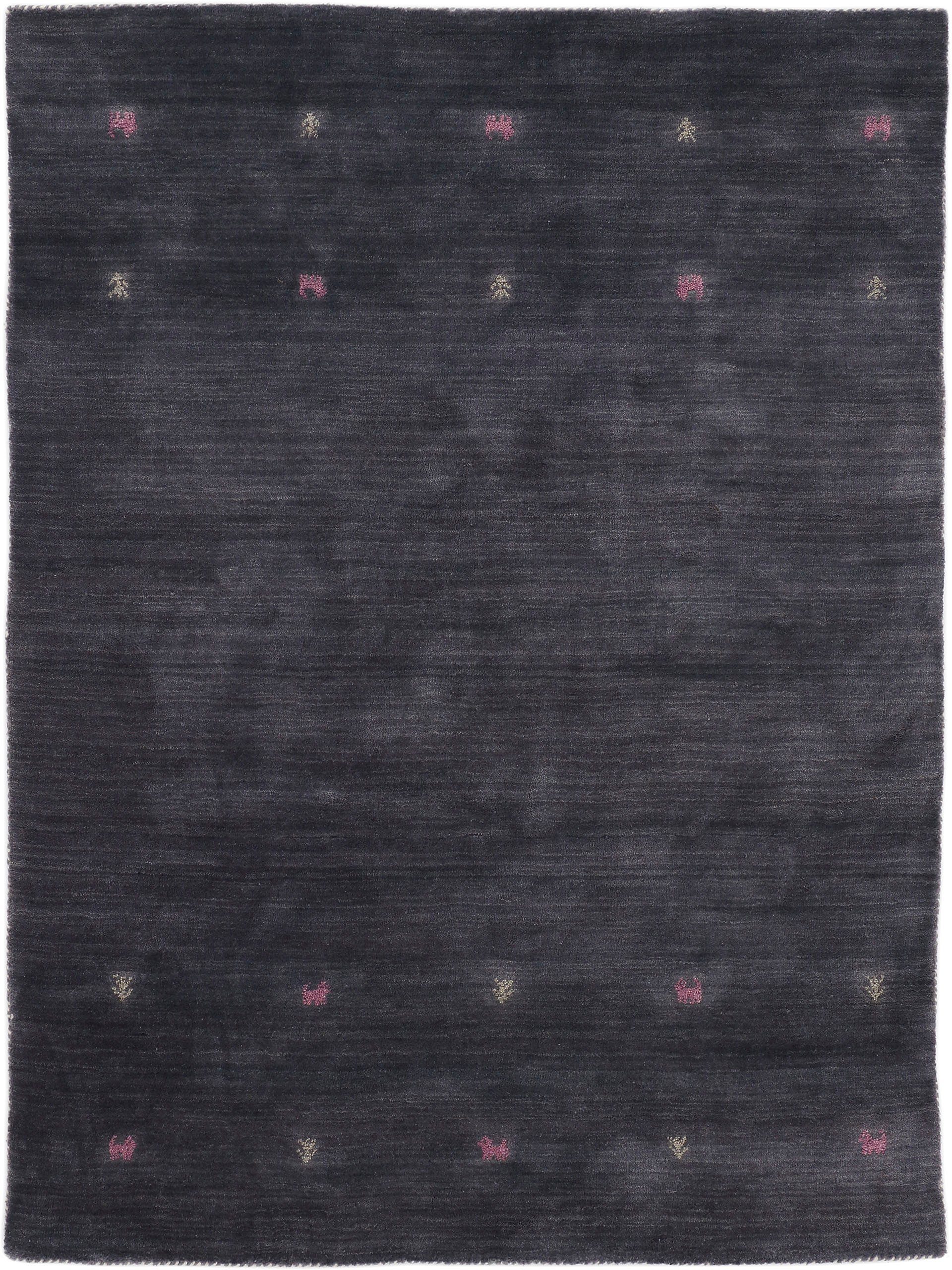 carpetfine Wollteppich "Gabbeh Uni, auch als Läufer und Rund erhältlich" re günstig online kaufen