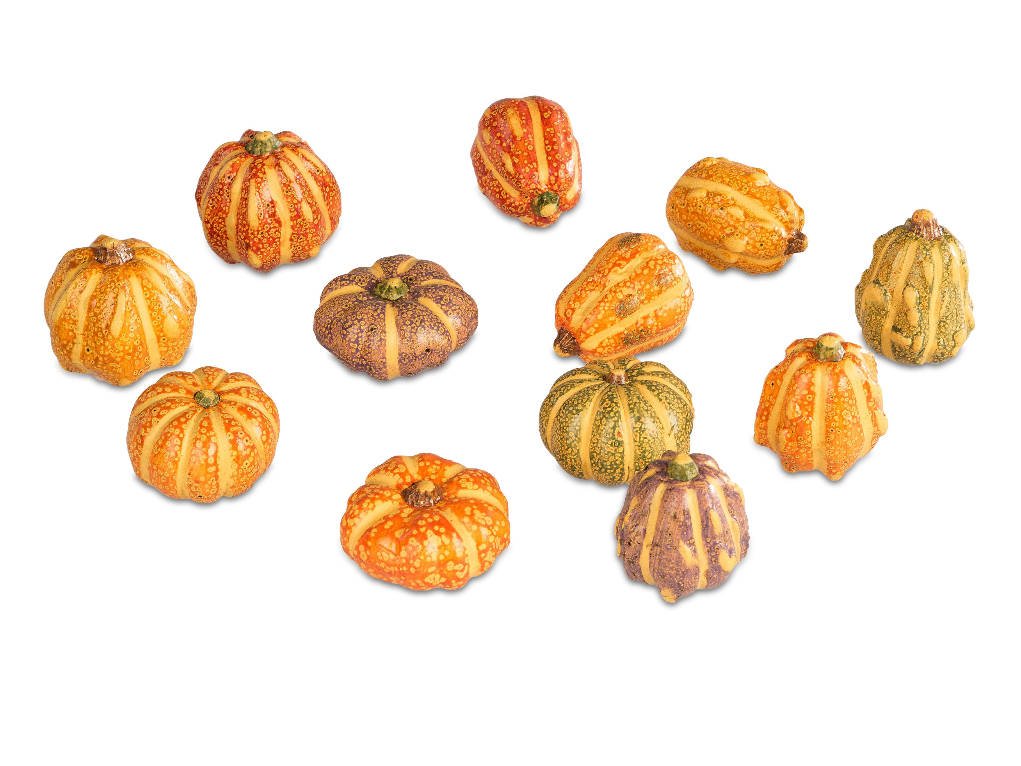 formano Streudeko Herbstfarben, Höhe: 4cm, Farbe: Braun, Motiv: Kürbis