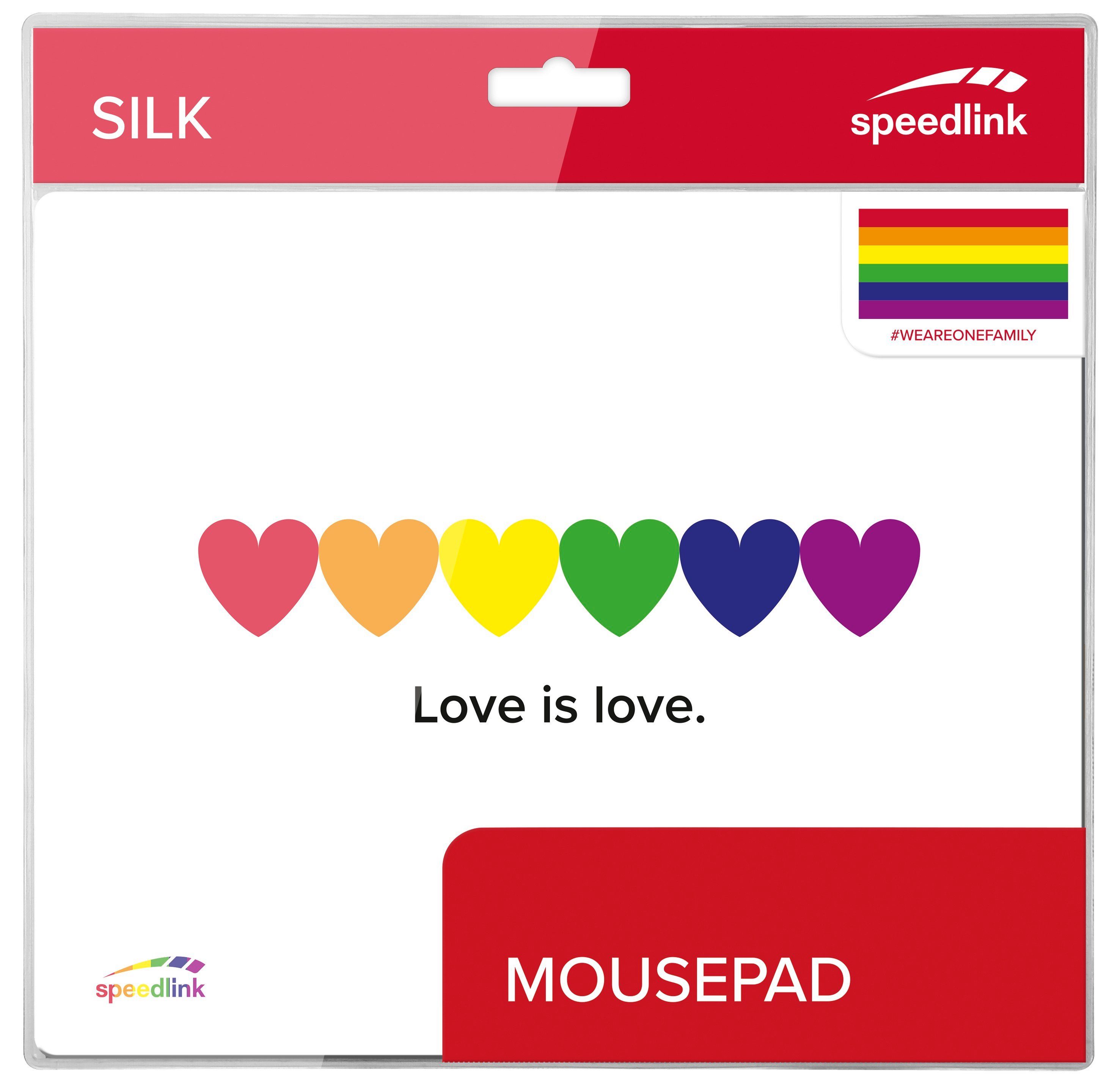 Speedlink Mauspad SILK Mousepad, Pride