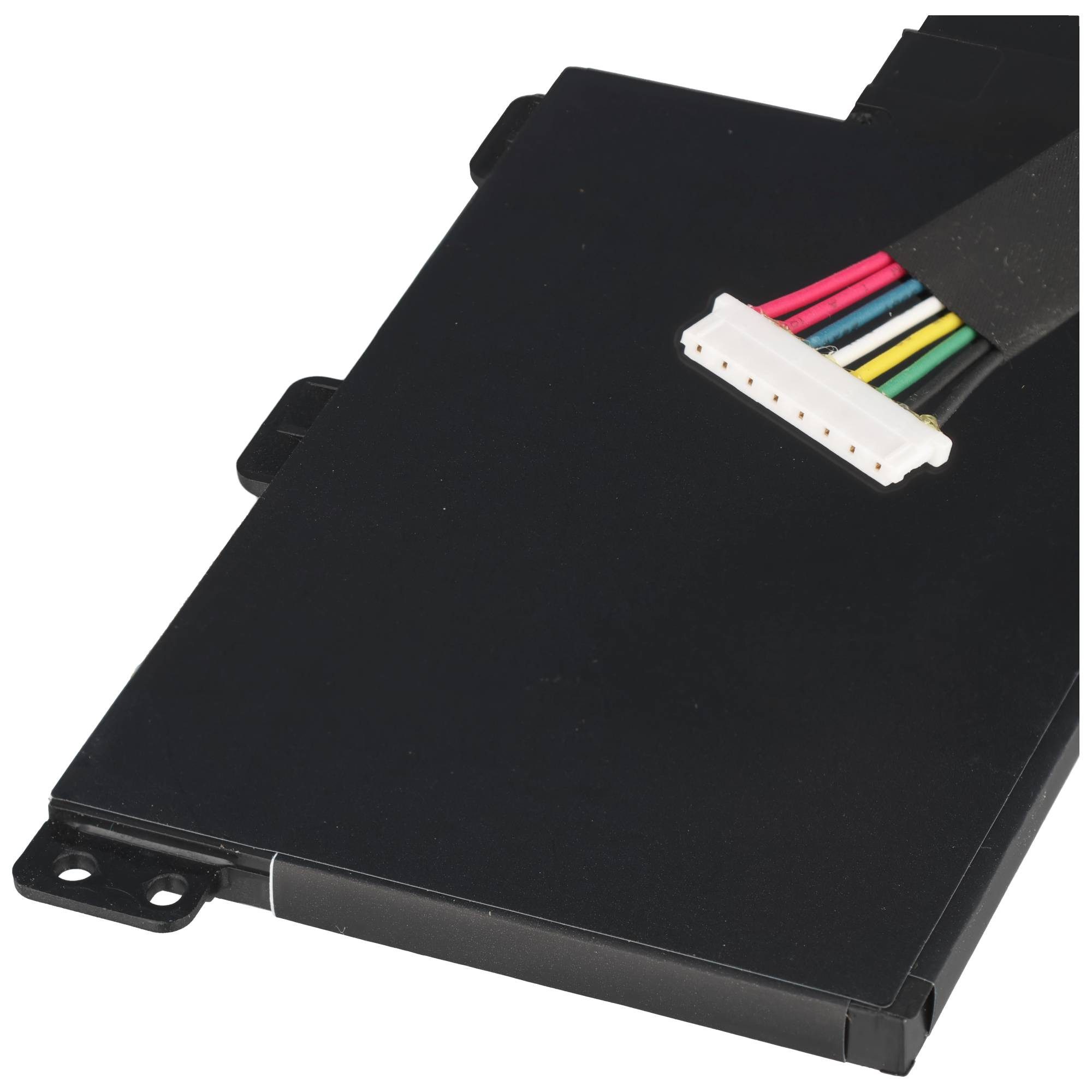 AccuCell Akku passend für Dell Latitude 13 7350 Akku Typ TM9HP Akku 0FRVYX, 08 Akku 2700 mAh (7,4 V)