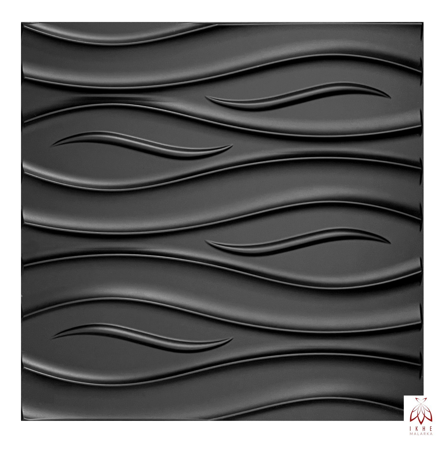 IKHEMalarka 3D Wandpaneel 3D Paneele PVC Kunststoffpaneele, BxL: 50,00x50,0 günstig online kaufen