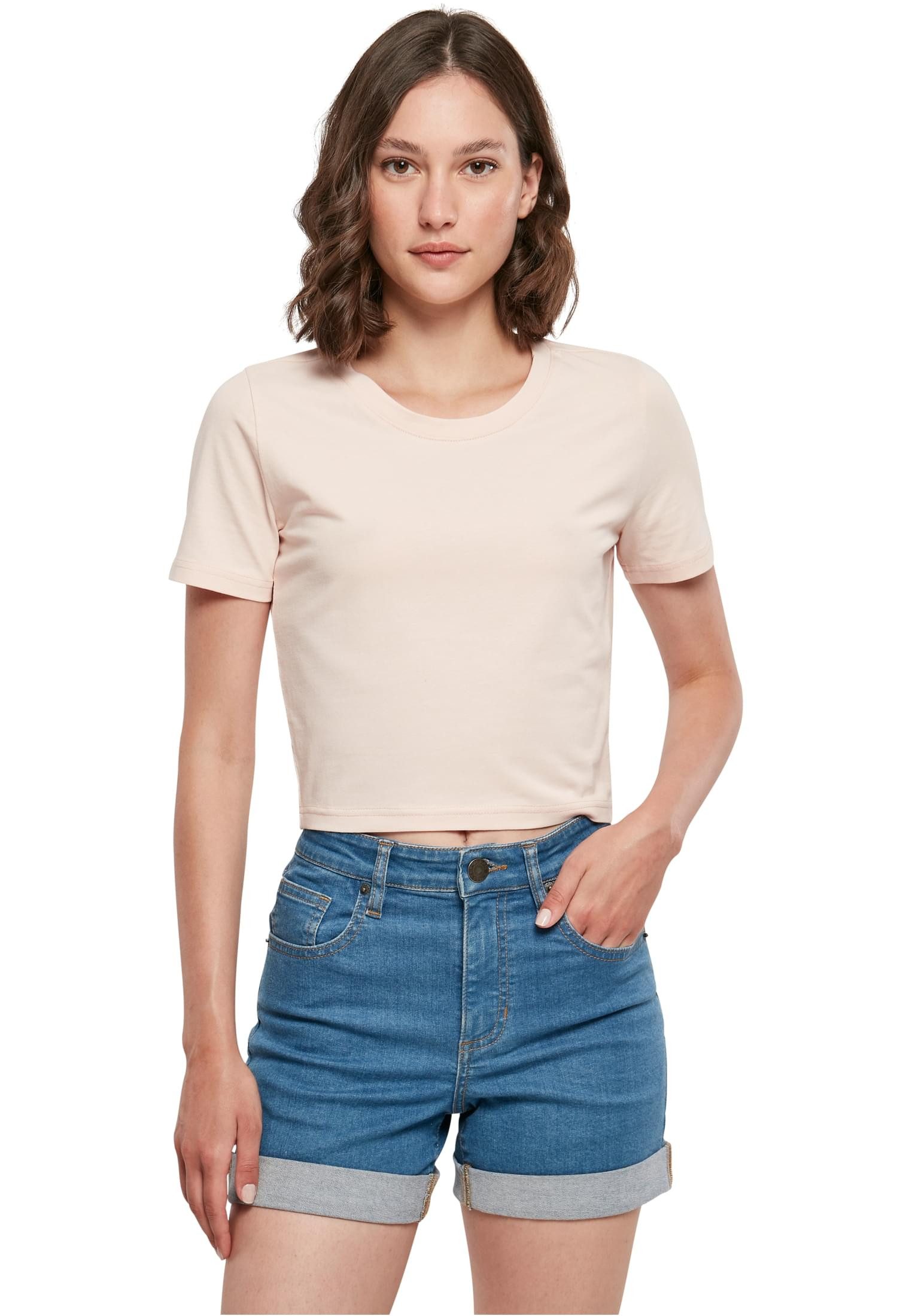 urbandreamz T-Shirt Damen Kurzarm Rundhals Cropped günstig online kaufen