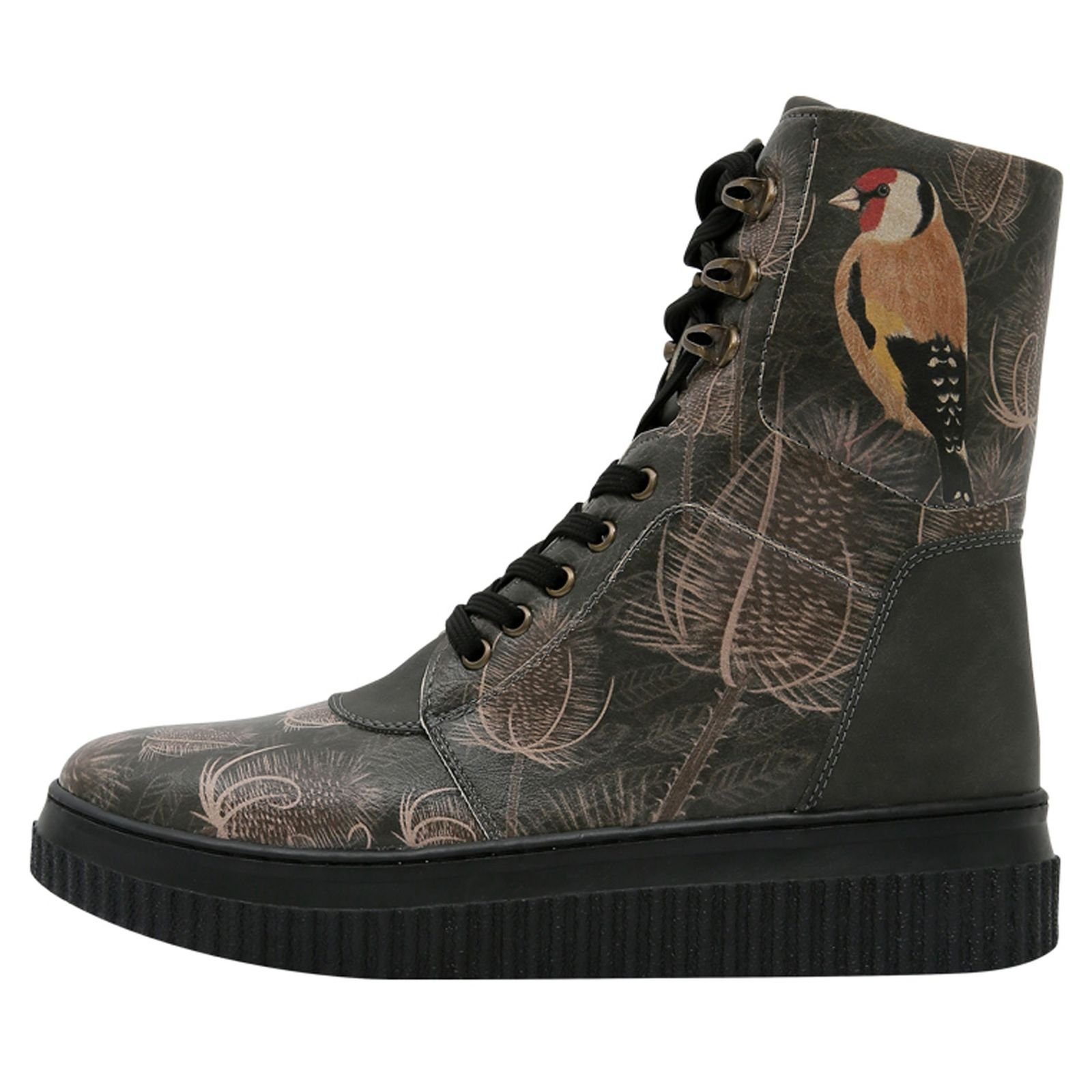 DOGO Future High Top Ботинки Goldfinch Damen Сапогиetten Schnürboots Handgefertigt