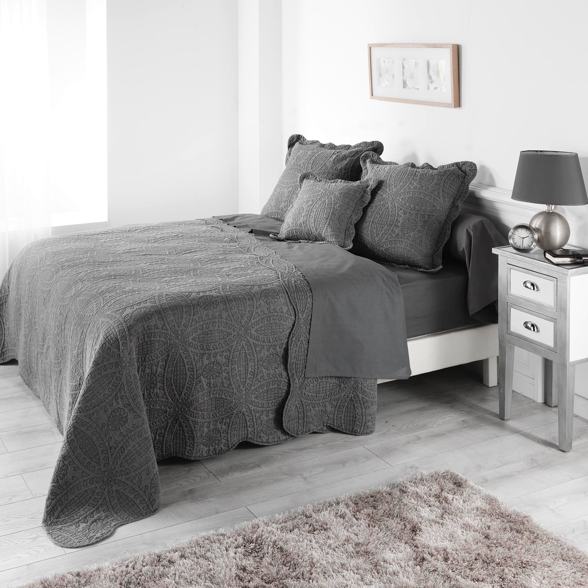 Tagesdecke, dynamic24, Landhaus Tagesdecke 220x240cm Bettüberwurf Bett  Decke Überwurf Paisley Pique online kaufen | OTTO