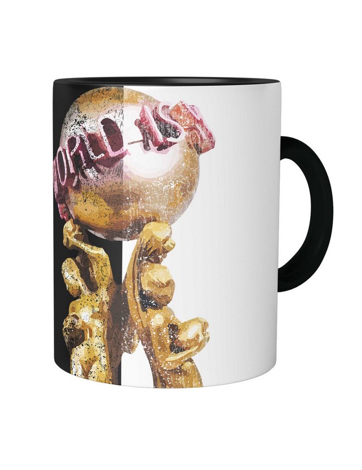 Urban Backwoods Tasse Scarface The World Is Yours Kaffeetasse Tony Cuba Montana Kuba Al, 1-tlg., Keramik, Movie Kult Pacino