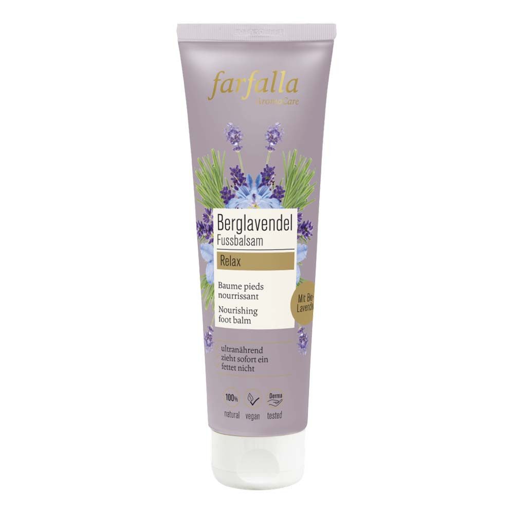 Farfalla Fußpflegecreme Berglavendel Relax - Fussbalsam 75ml