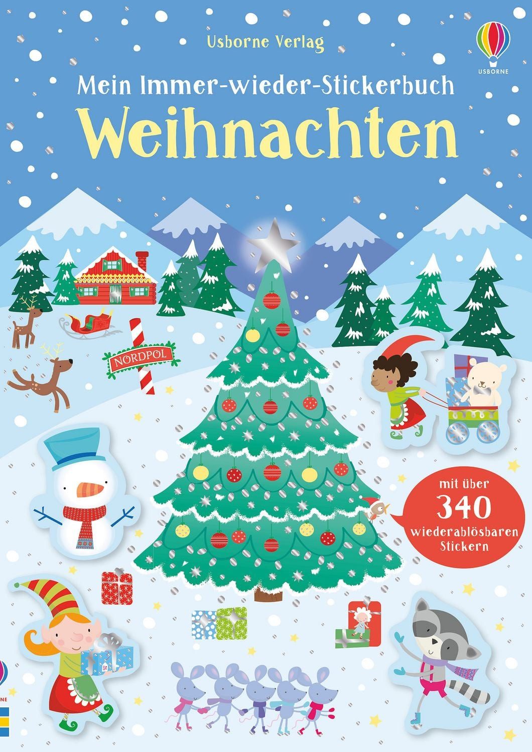Mein Immer-wieder-Stickerbuch: Weihnachten / Kirsteen Robson