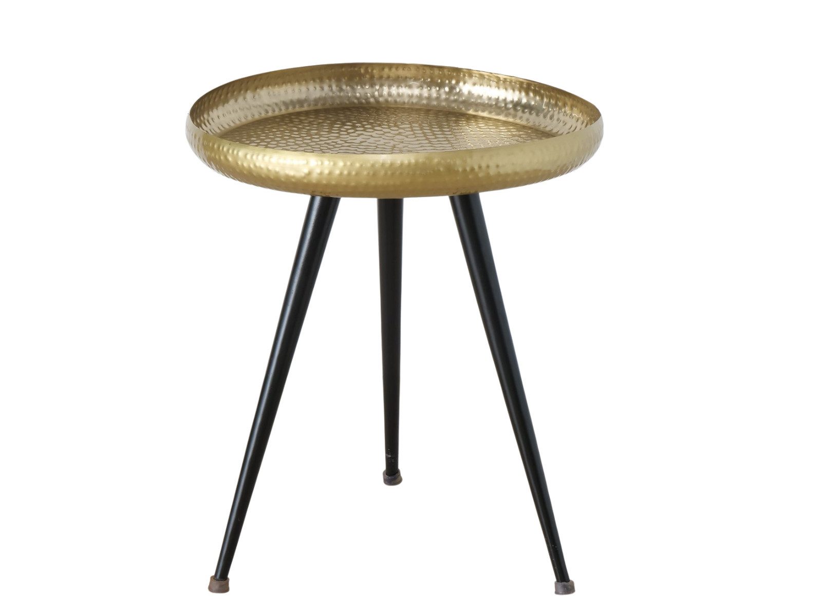 BOLTZE Beistelltisch Shinah Tisch Eisen gold 51 cm