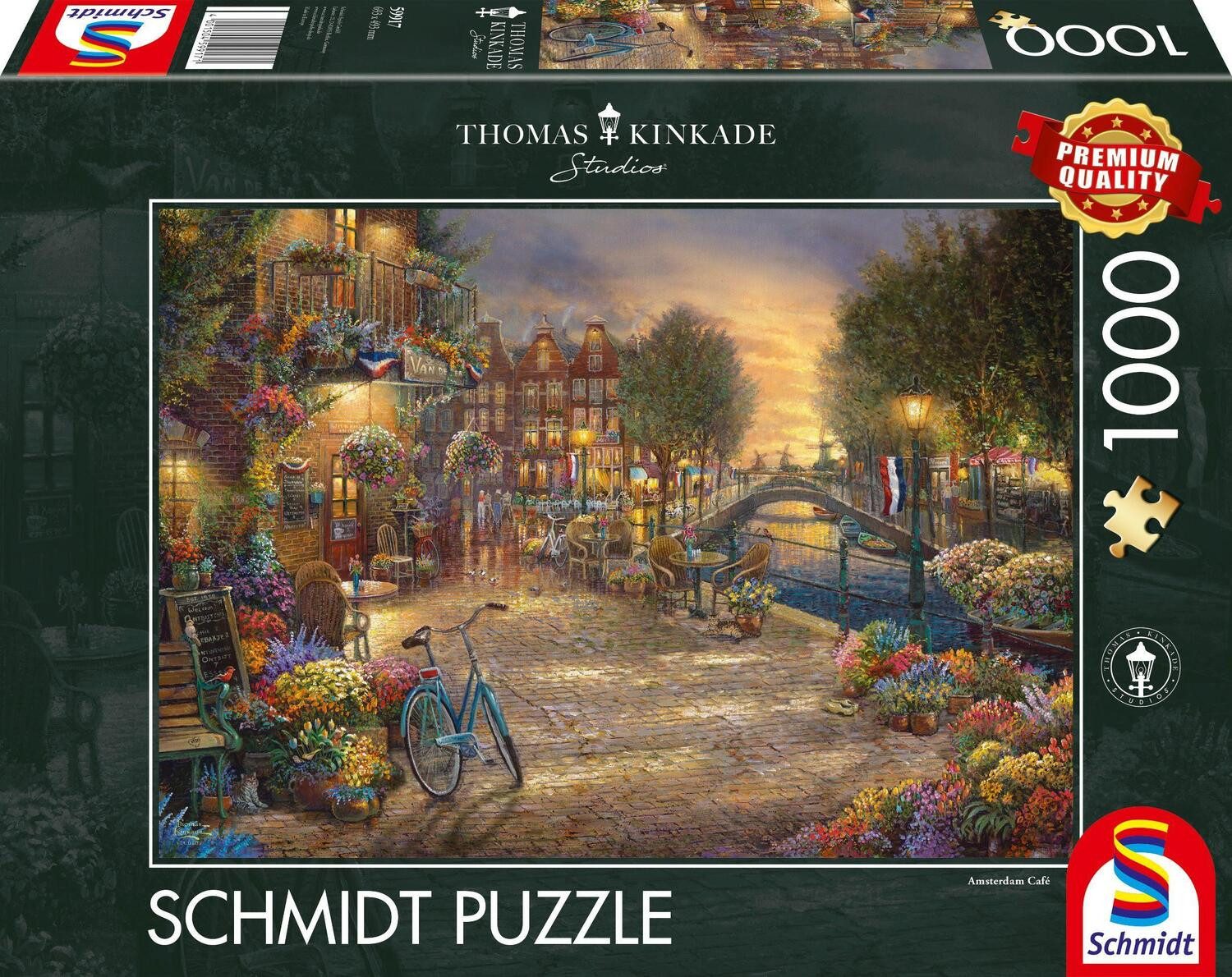Schmidt Spiele Puzzle Amsterdam Puzzle 1.000 Teile, 1000 Puzzleteile