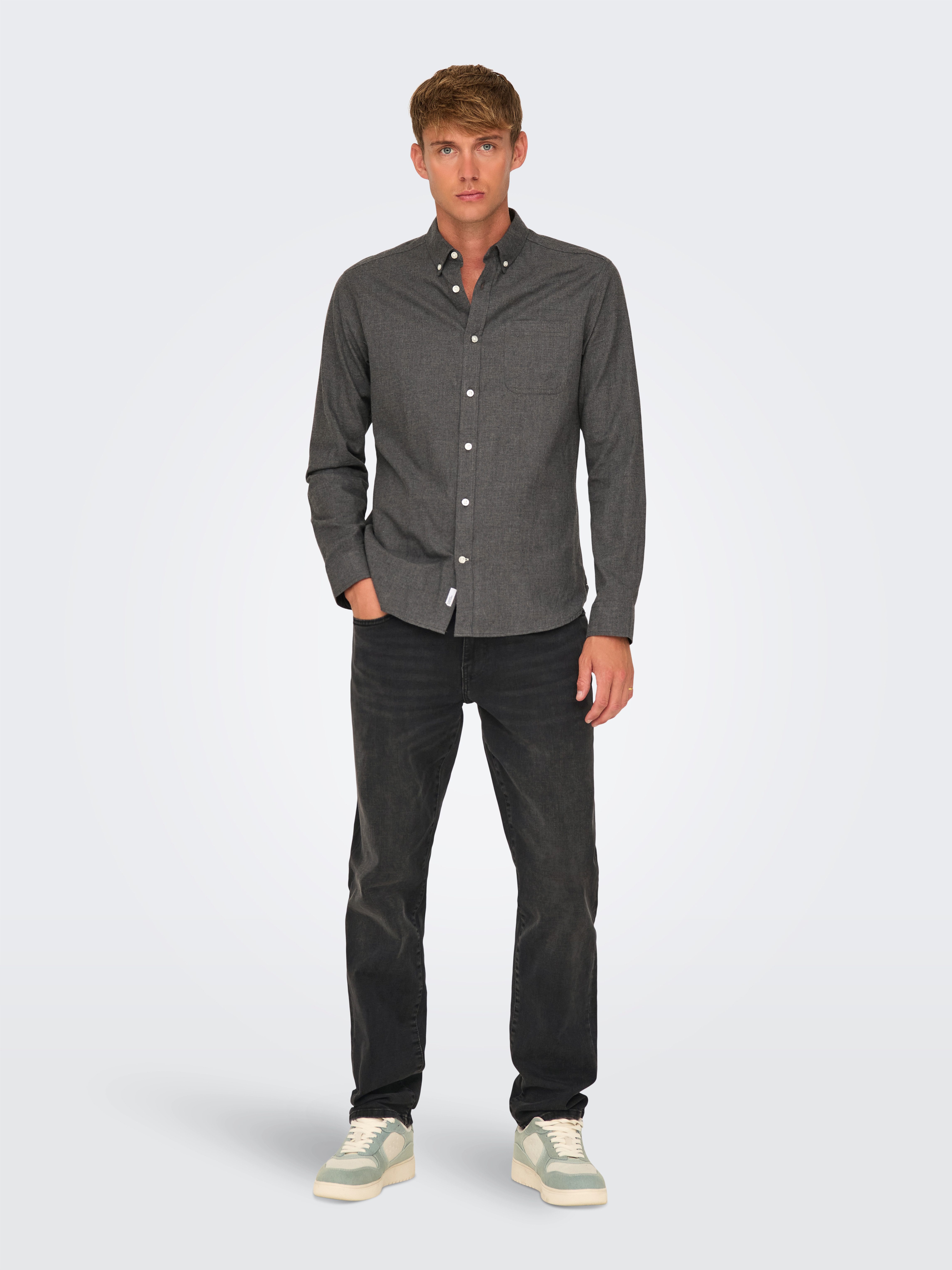 ONLY & SONS Straight-Jeans ONSWEFT REGULAR WB 0021 TAI DNM NOOS im 4-Pocket-Style