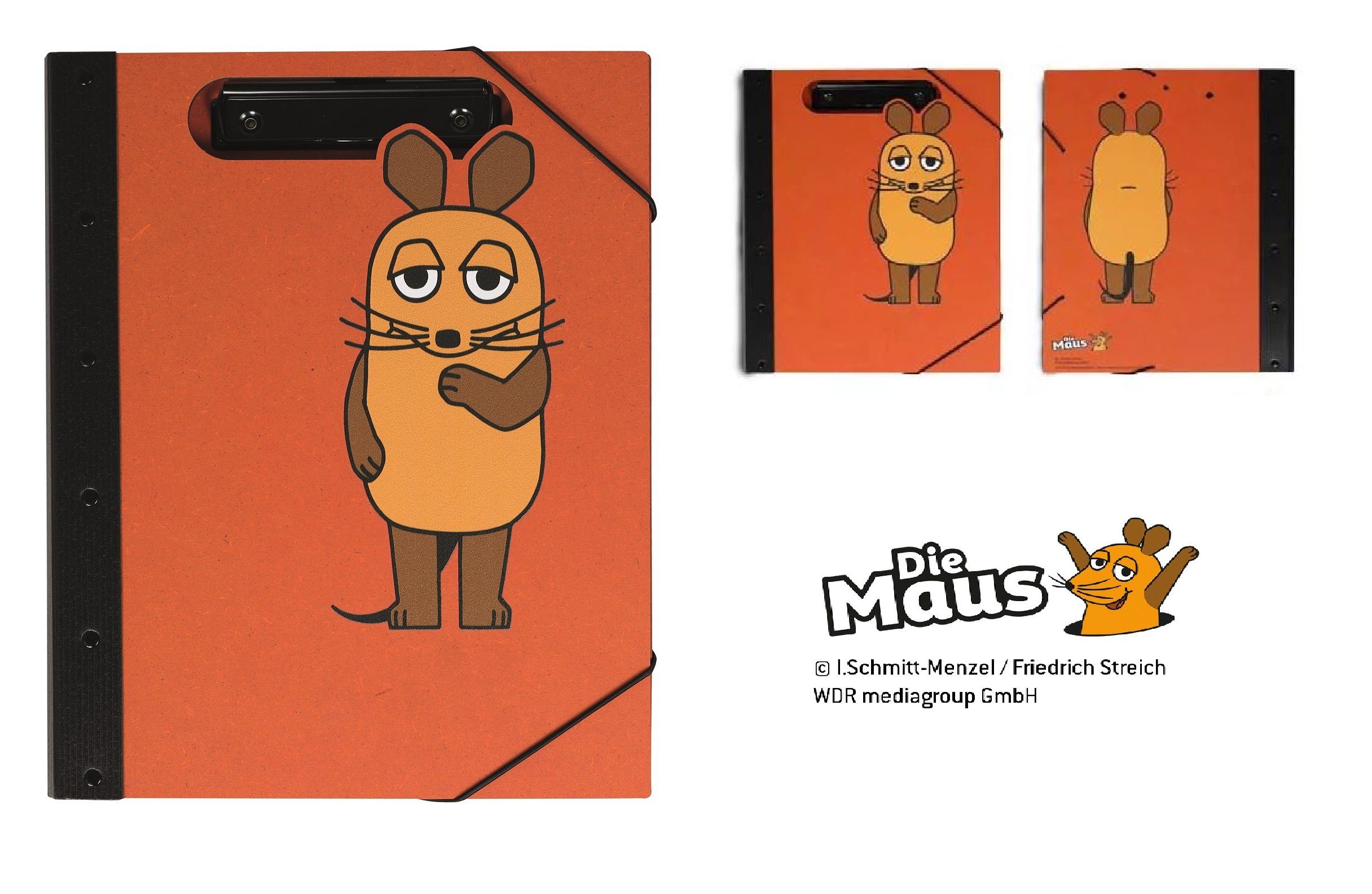 Schreibmappe Werkhaus Mappe A4 Schreibmappe Klemmmappe Die Maus PP9824