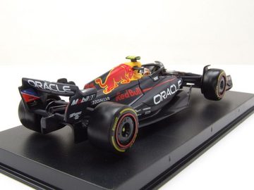 Bburago Modellauto Red Bull Racing RB19 Oracle Formel 1 2023 #11 Perez mit Figur Modellau, Maßstab 1:43
