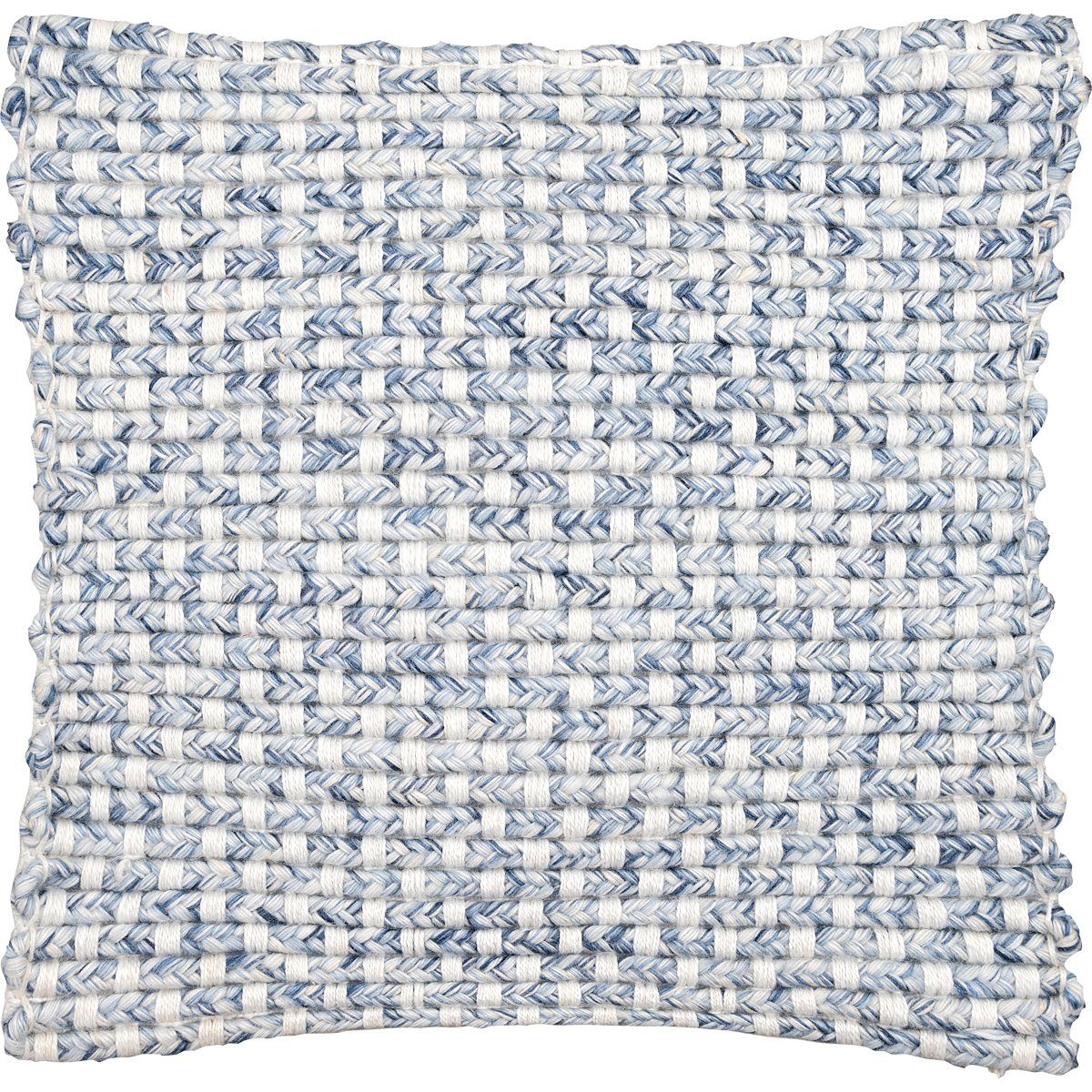 Greengate Kissenhülle Braided Kissenhülle pale blue 50x50cm