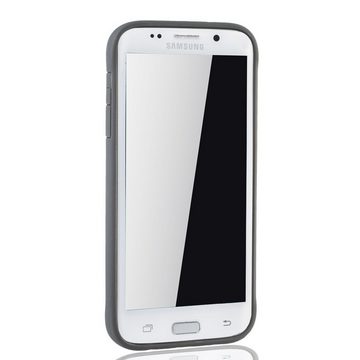 König Design Handyhülle Samsung Galaxy S7 Edge, Samsung Galaxy S7 Edge Handyhülle Backcover Grau