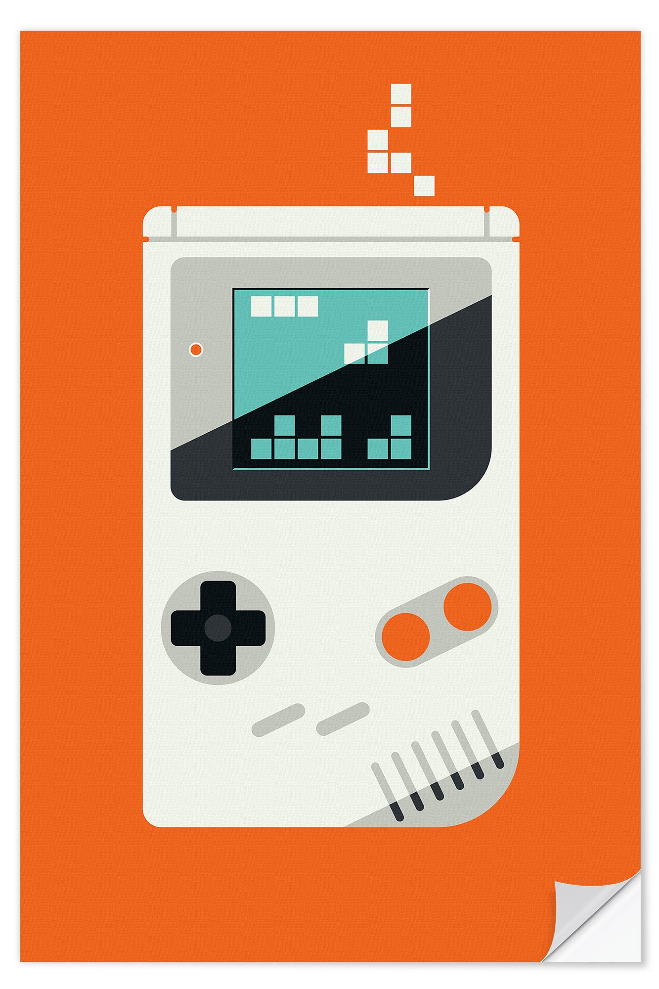 Posterlounge Wandfolie Bo Lundberg, Playing games, Jugendzimmer Lounge Illustration