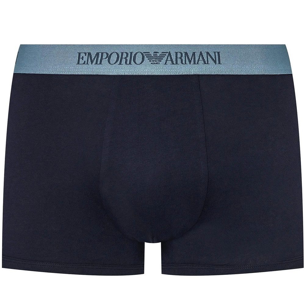 Emporio Armani Boxer 3 Pack Trunk Herren Boxer Unterwäsche 111625 4F722 75536 Atmungsaktiv, Stretch