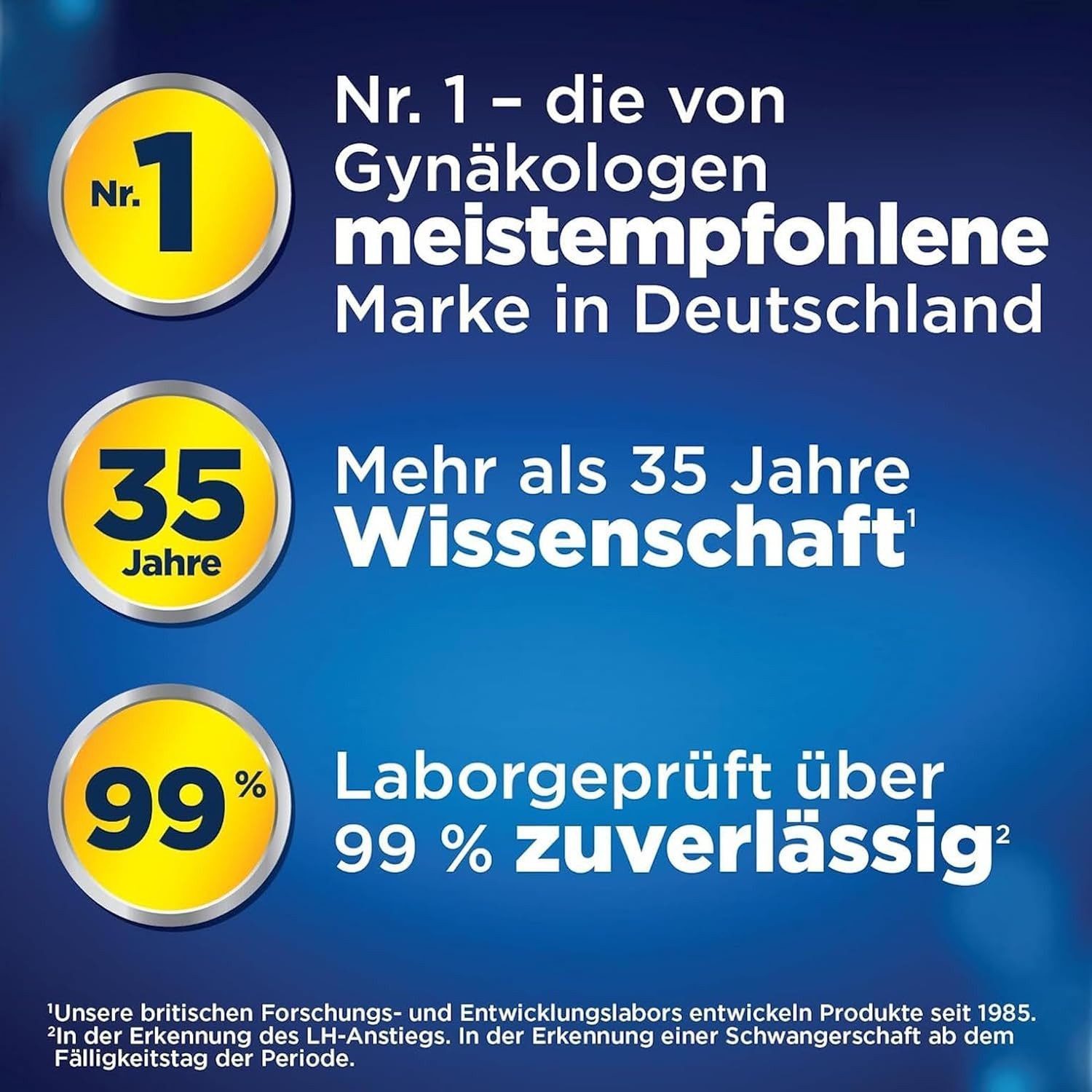 Clearblue Ovulationstest Fortschrittlich & Digital (testet 2 Hormone), Kinderwunsch, 10-tlg.