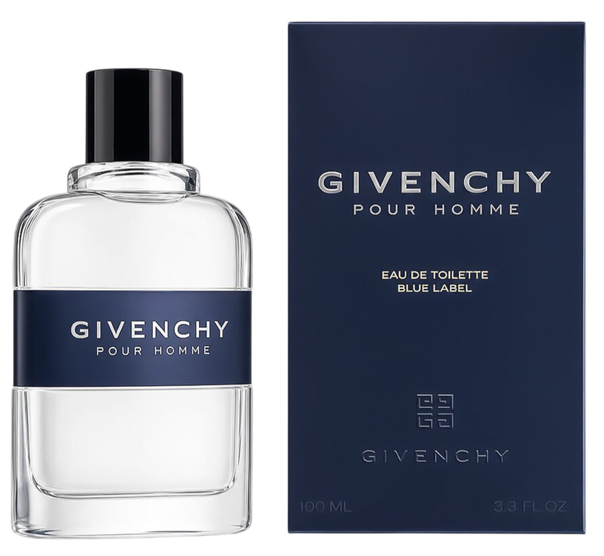 GIVENCHY Eau de Toilette Pour Homme Blue Label EDT Herren Spray, Frisch-würziger Duft mit Grapefruit, Pfeffer und Kardamom