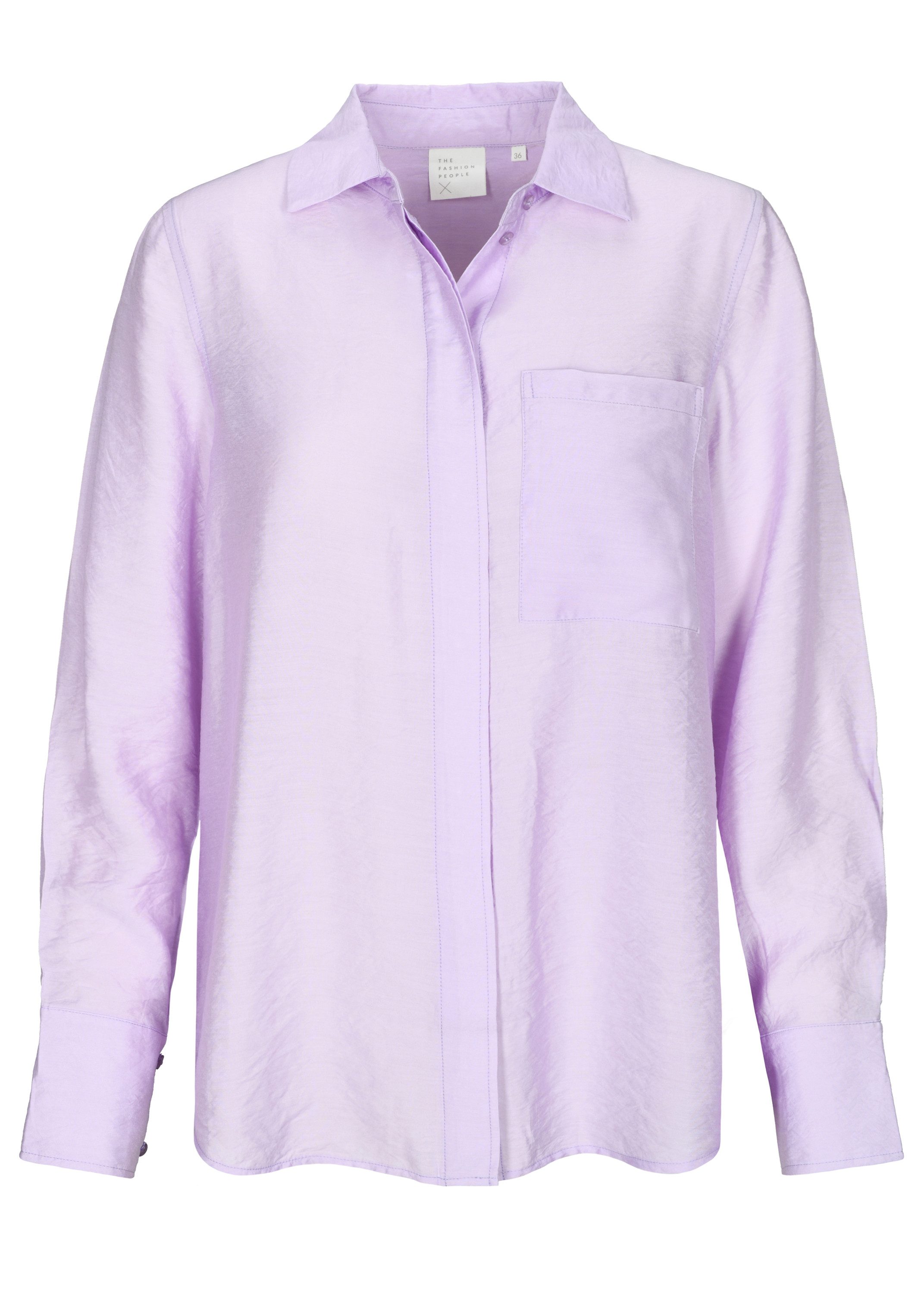 THE FASHION PEOPLE Langarmbluse