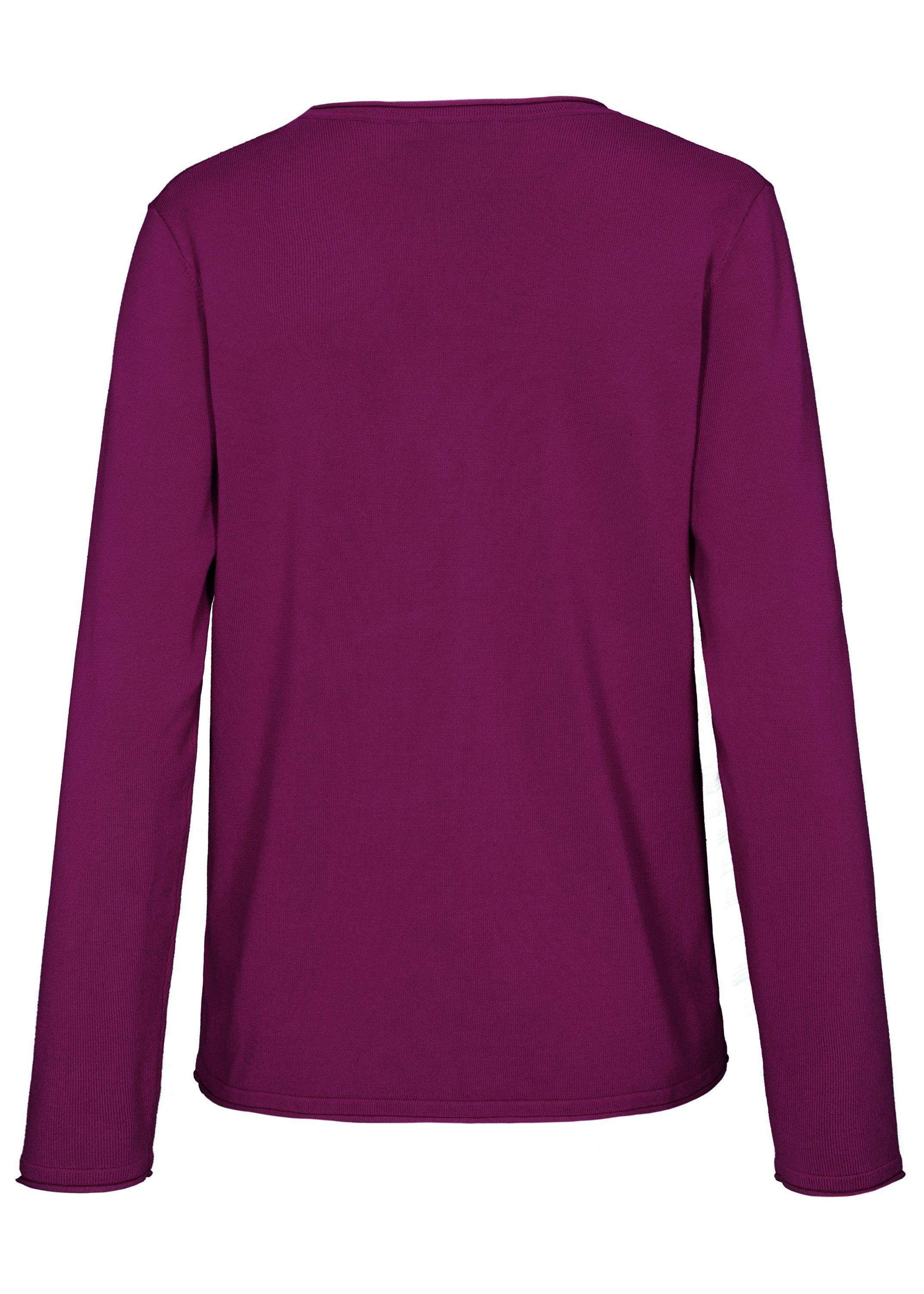 Clarina Rundhalspullover