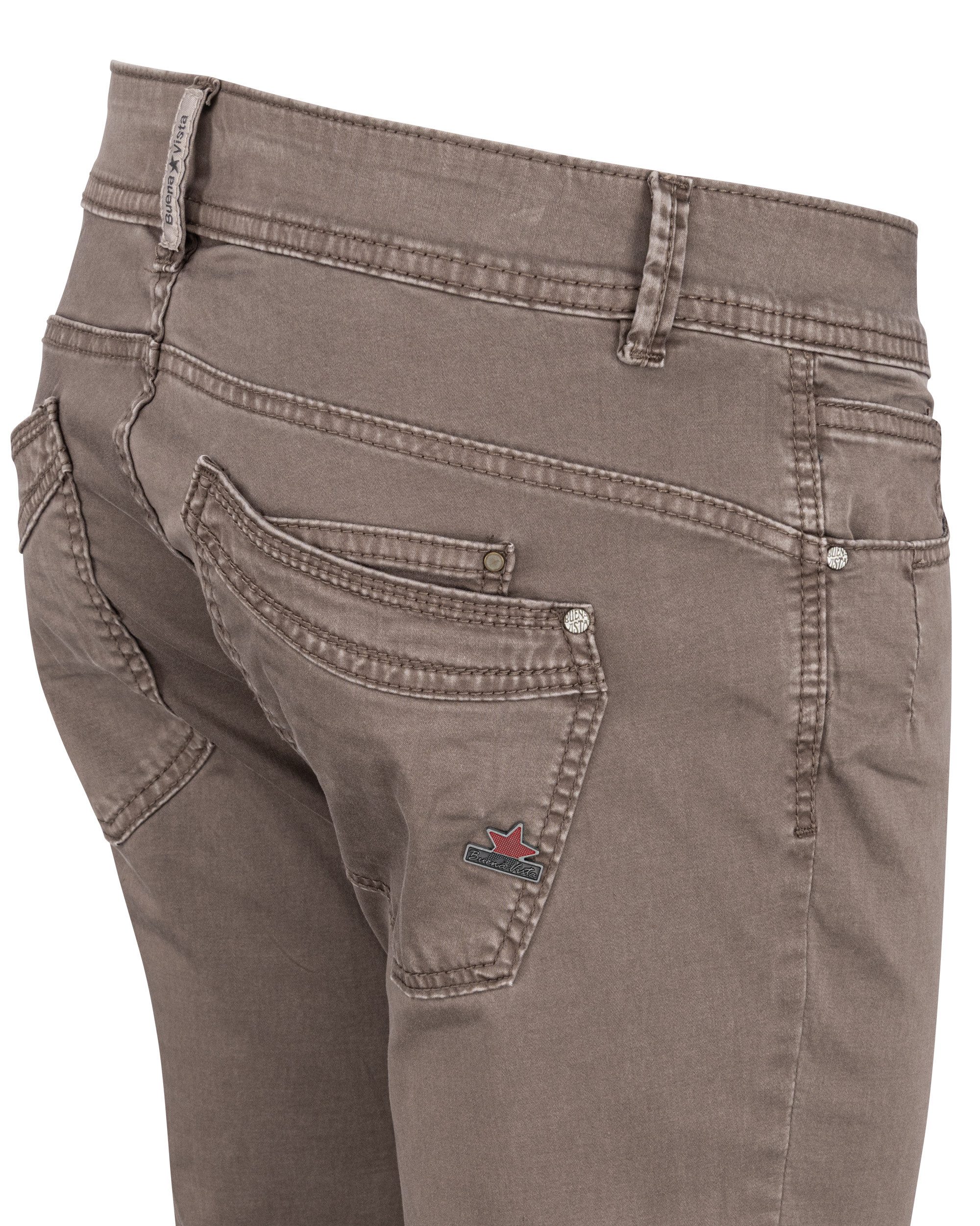 Buena Vista Stretch-Jeans BUENA VISTA MALIBU CROPPED stone 888 B5826 4003.5902 - Stretch Twill
