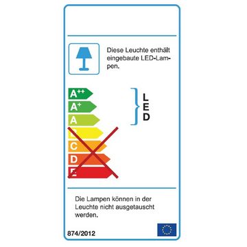 Pharao24 Polsterbett Wanda, mit LED Beleuchtung