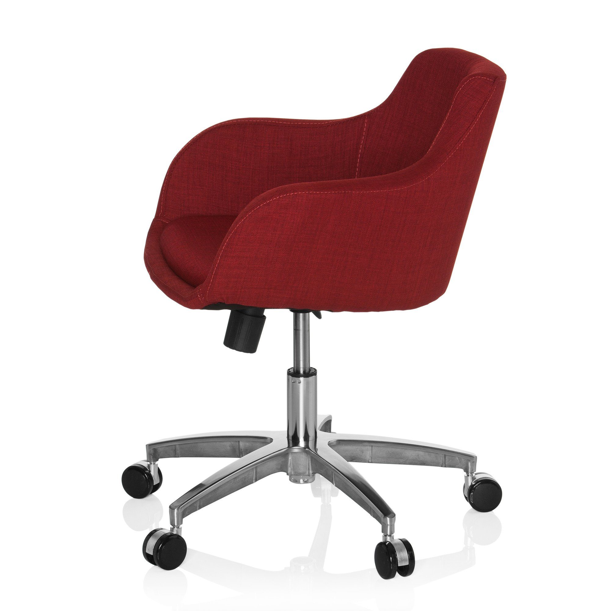 hjh OFFICE Drehstuhl Home Stoff, 100 SOLAO Office Bürostuhl ergonomisch Rot
