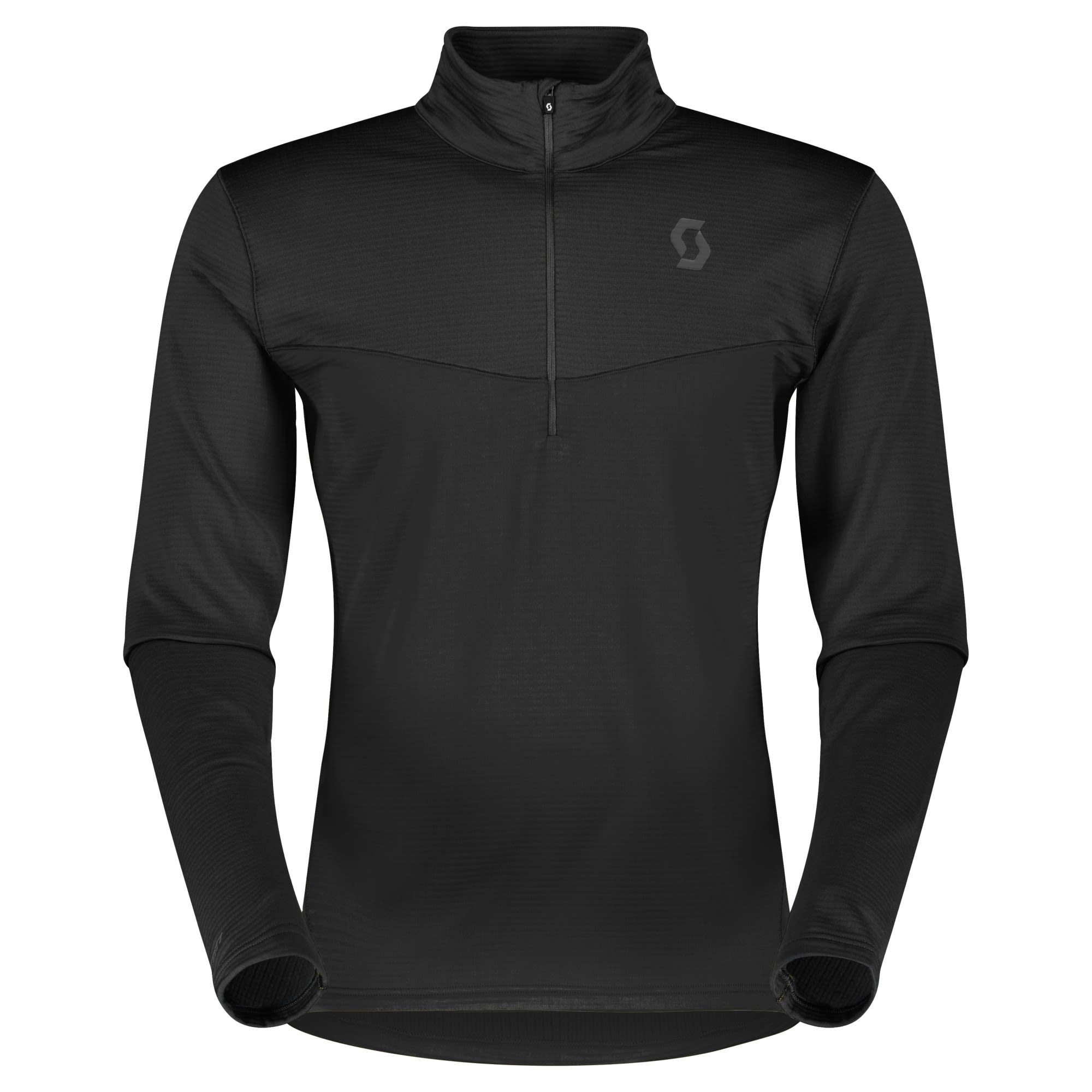 Scott Langarmshirt Scott M Defined Light Pullover Herren Black