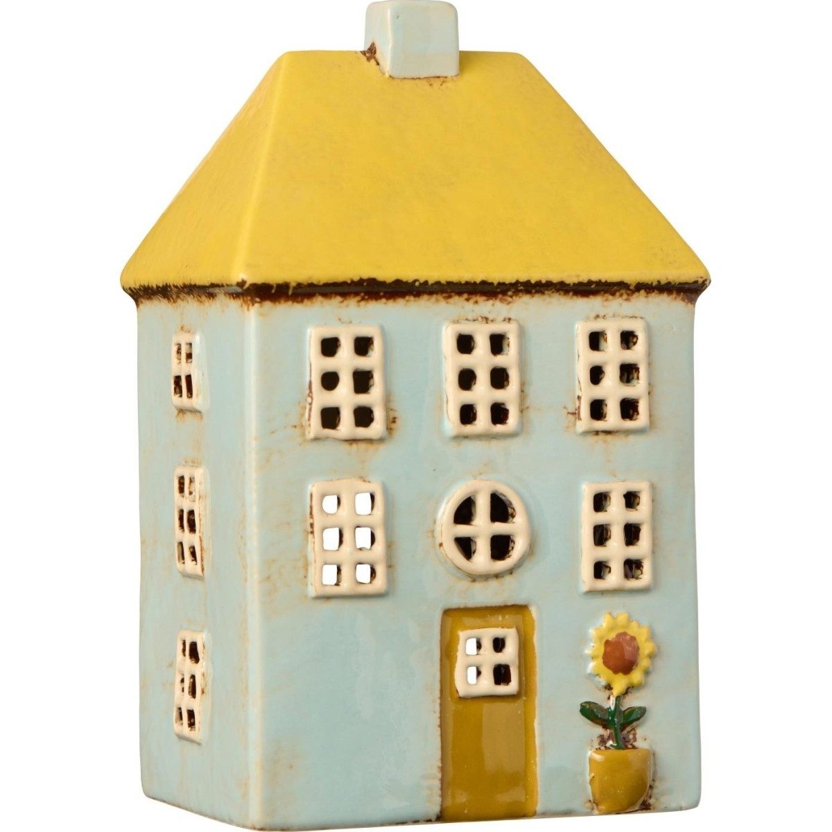 Ib Laursen Teelichthalter Teelichthaus Keramik Deko günstig online kaufen