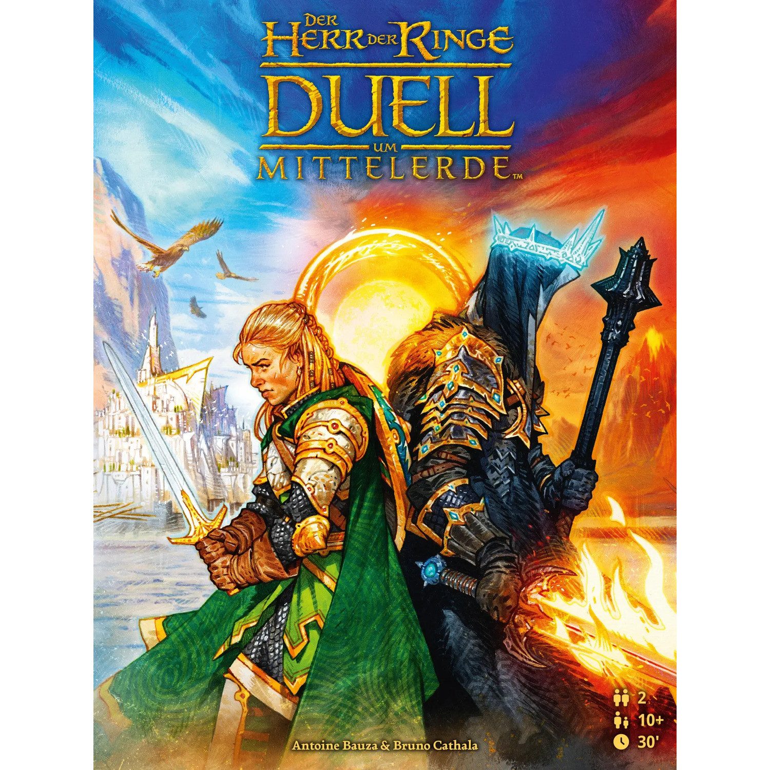 Asmodee Spiel Der Herr der Ringe: Duell um Mittelerde