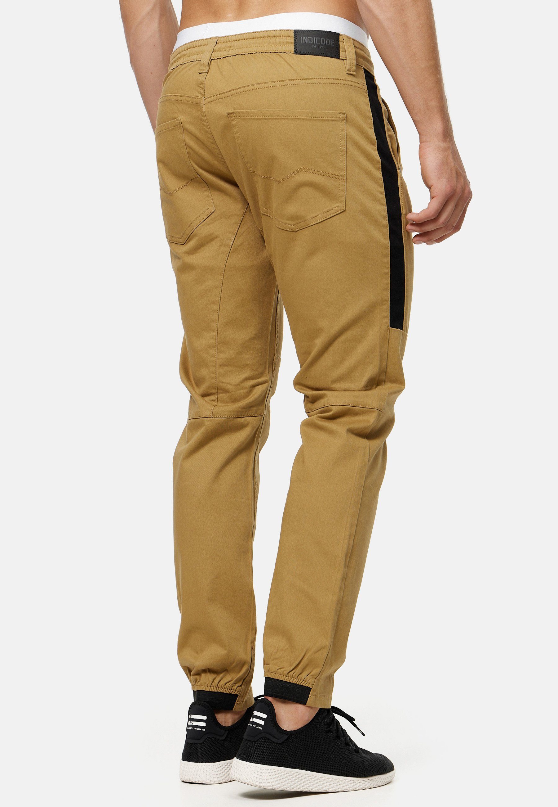 Indicode Chinohose Herren Bruno Chino Hose Herrenhose