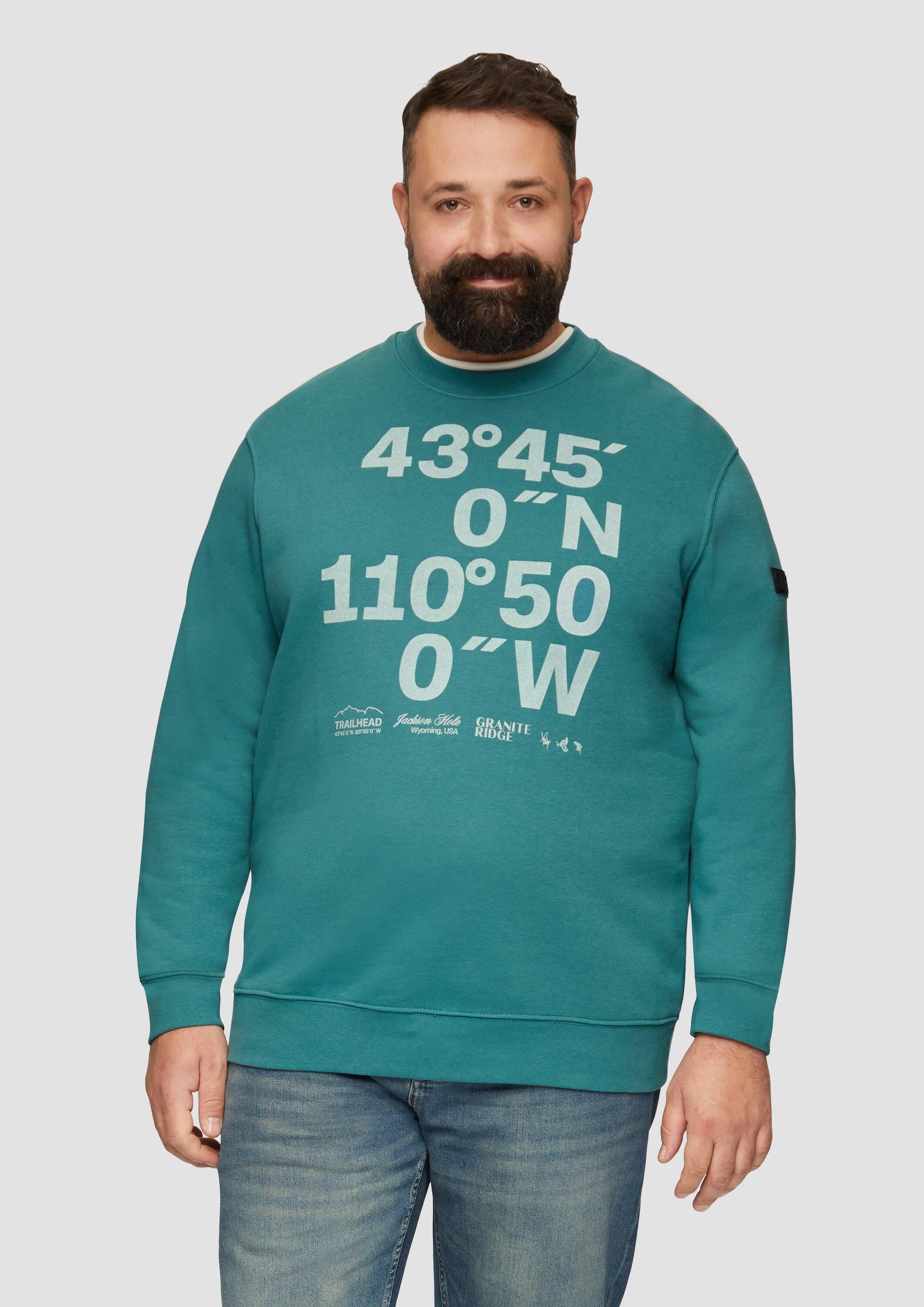 s.Oliver Sweatshirt Sweatshirt (1-tlg) günstig online kaufen