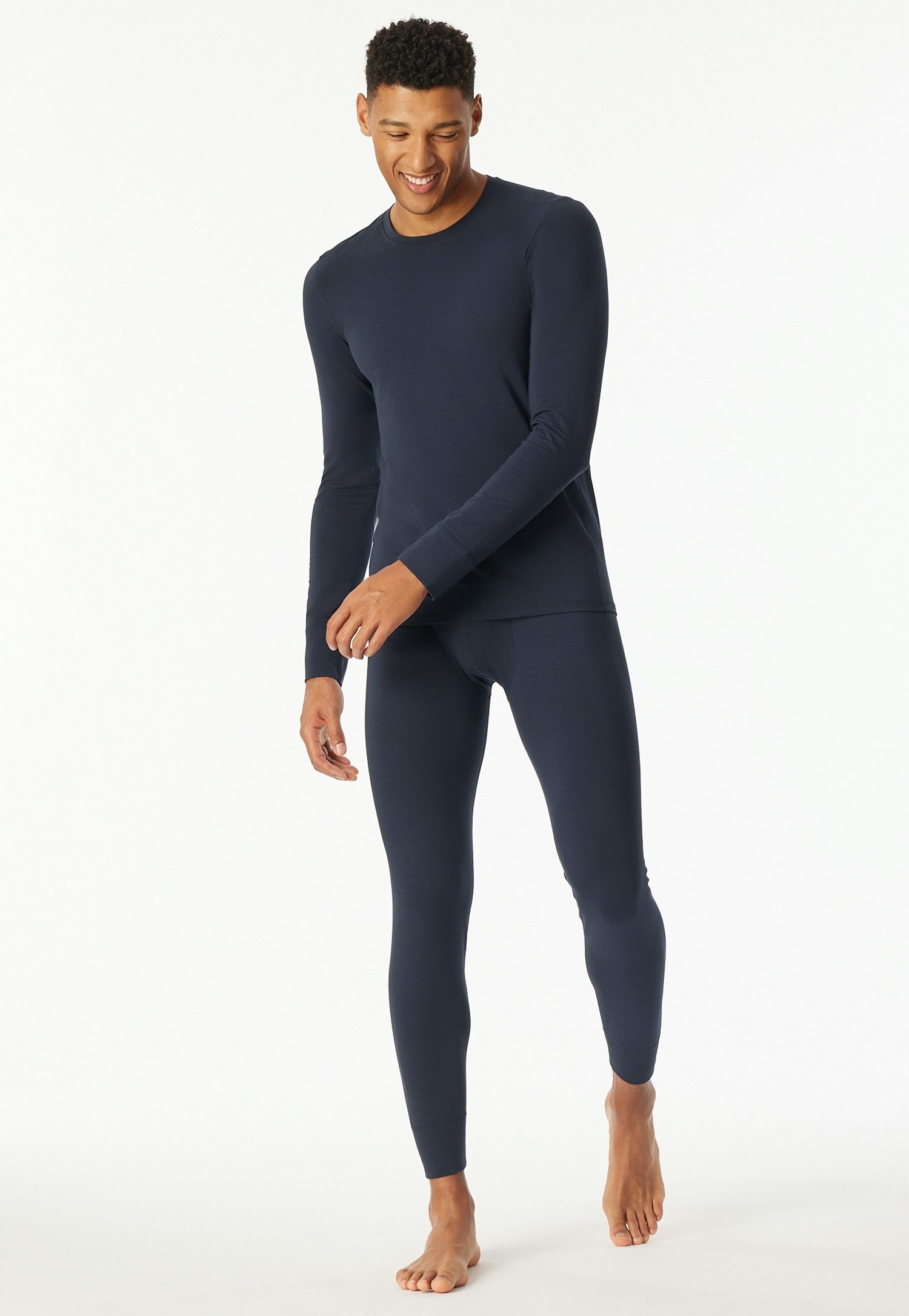 Schiesser Lange Unterhose Casual Warming wärmend, ultra bequem
