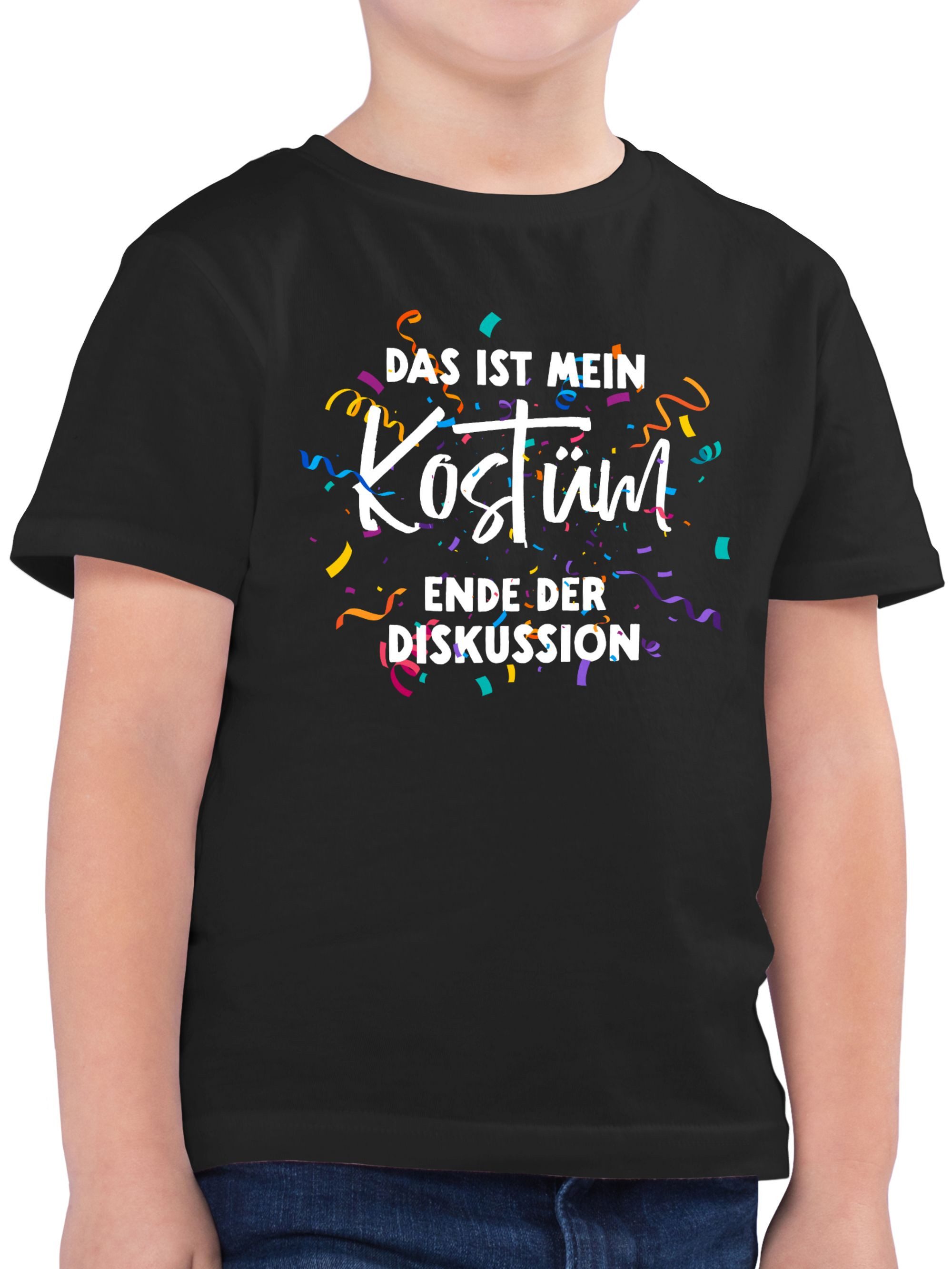 T-Shirt Das ist mein Kostüm Ende der Diskussion I Karneval Kostüm Karneval I F