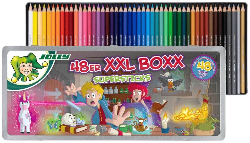 JOLLY Buntstift JOLLY SUPERSTICKS Magic KKL BOXX