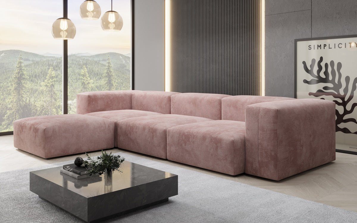 Luxusbetten24 Sofa Designer L Sofa Snug günstig online kaufen
