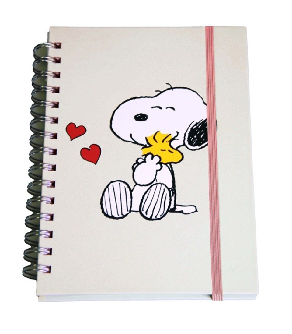 Capelli Notizbuch Notizbuch im rosa New Snoopy-Design York